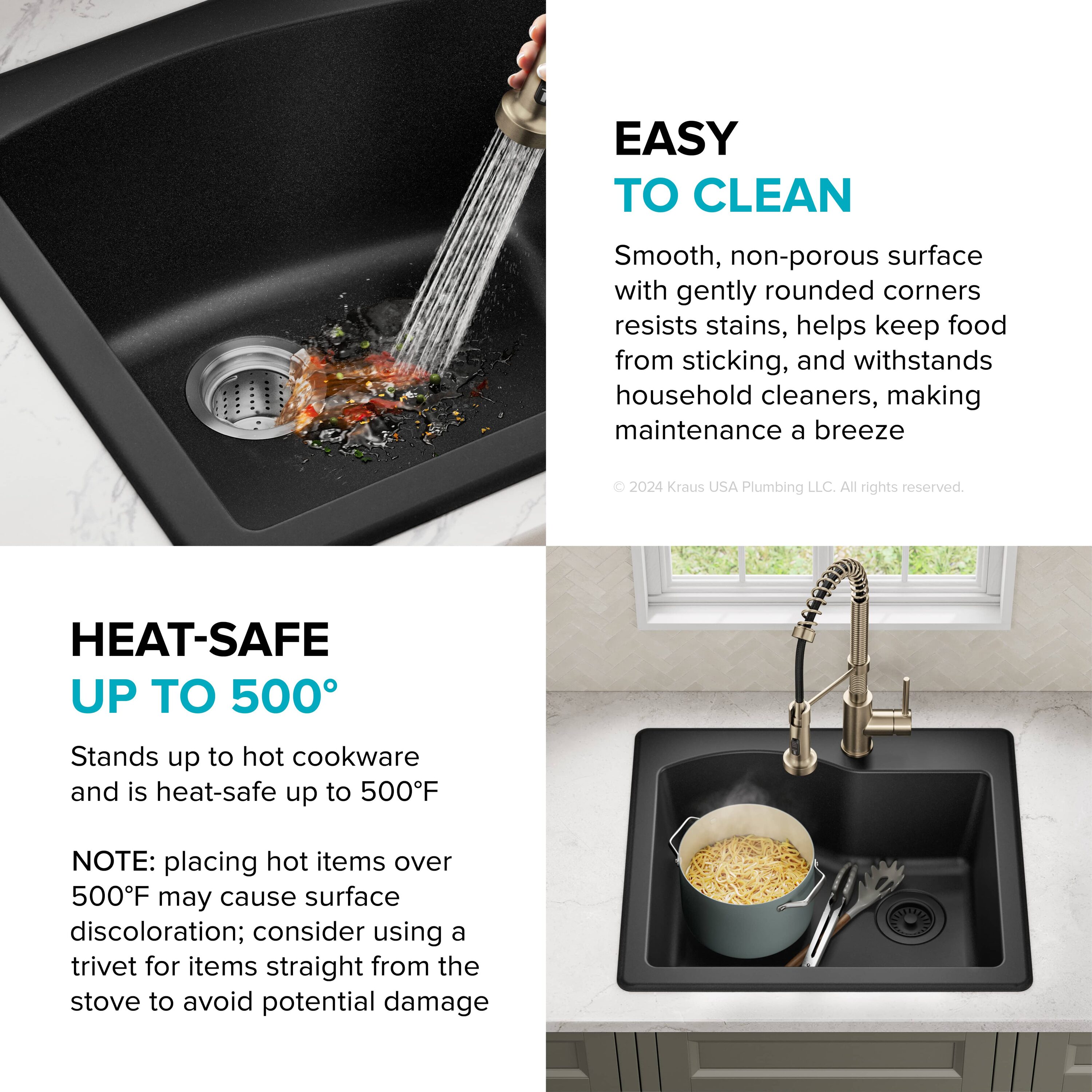 Kraus KGD-441BLACK Kitchen-Sinks - View #9