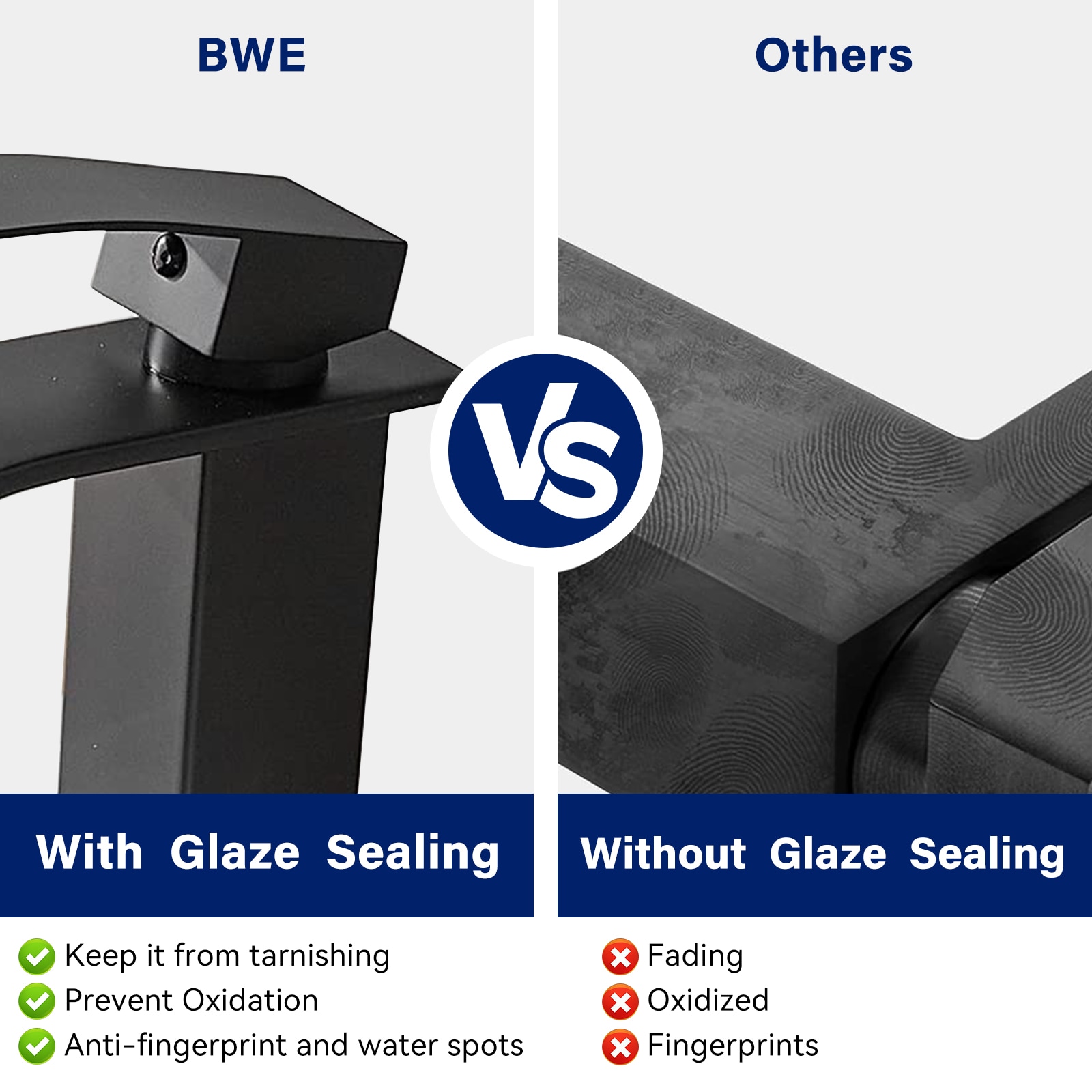 BWE A-96021B-SS Lavatory-Faucets - View #6