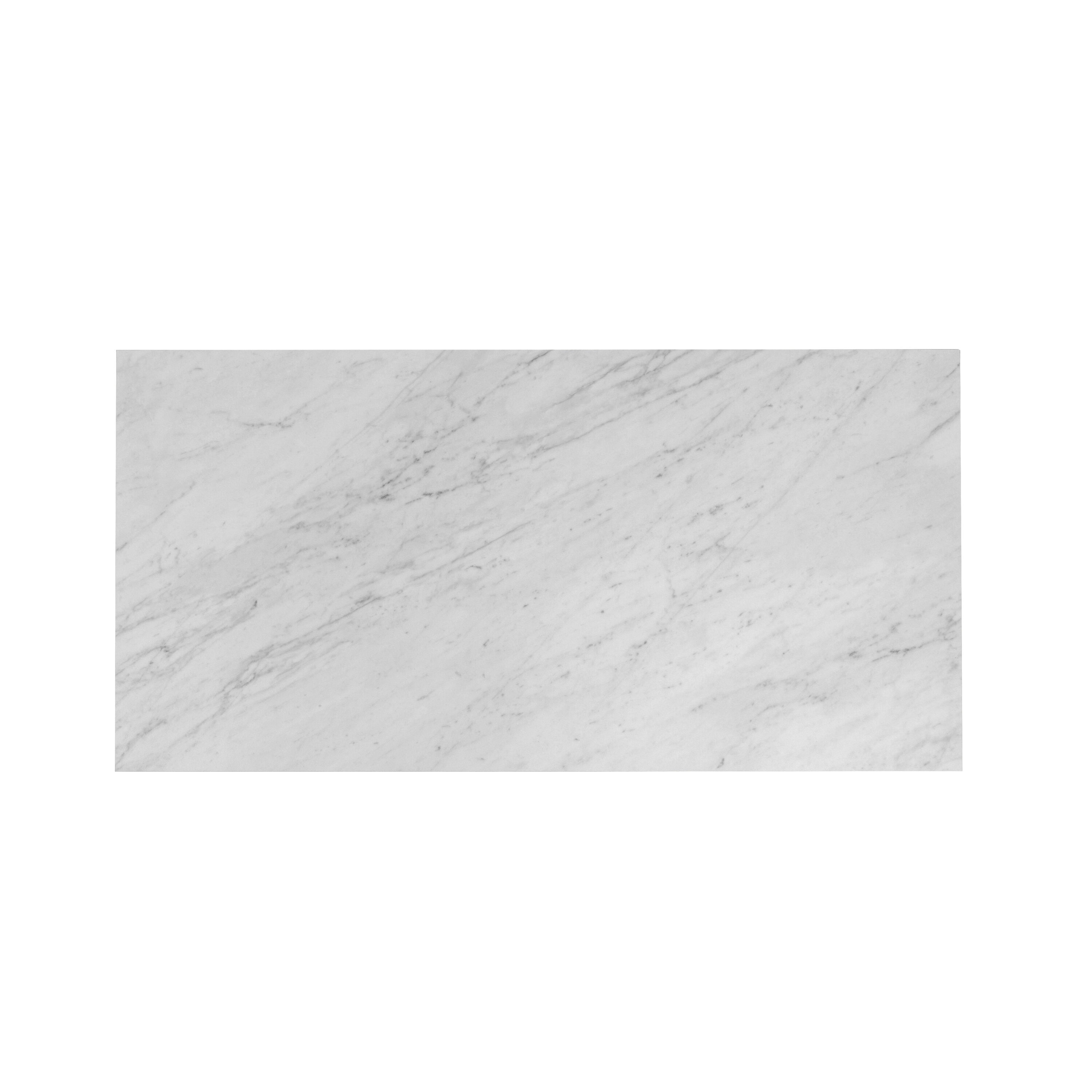 Apollo Tile Regalia White 24-in x 48-in Matte Porcelain Encaustic Floor and Wall Tile ( 15.5-sq ft / Carton )