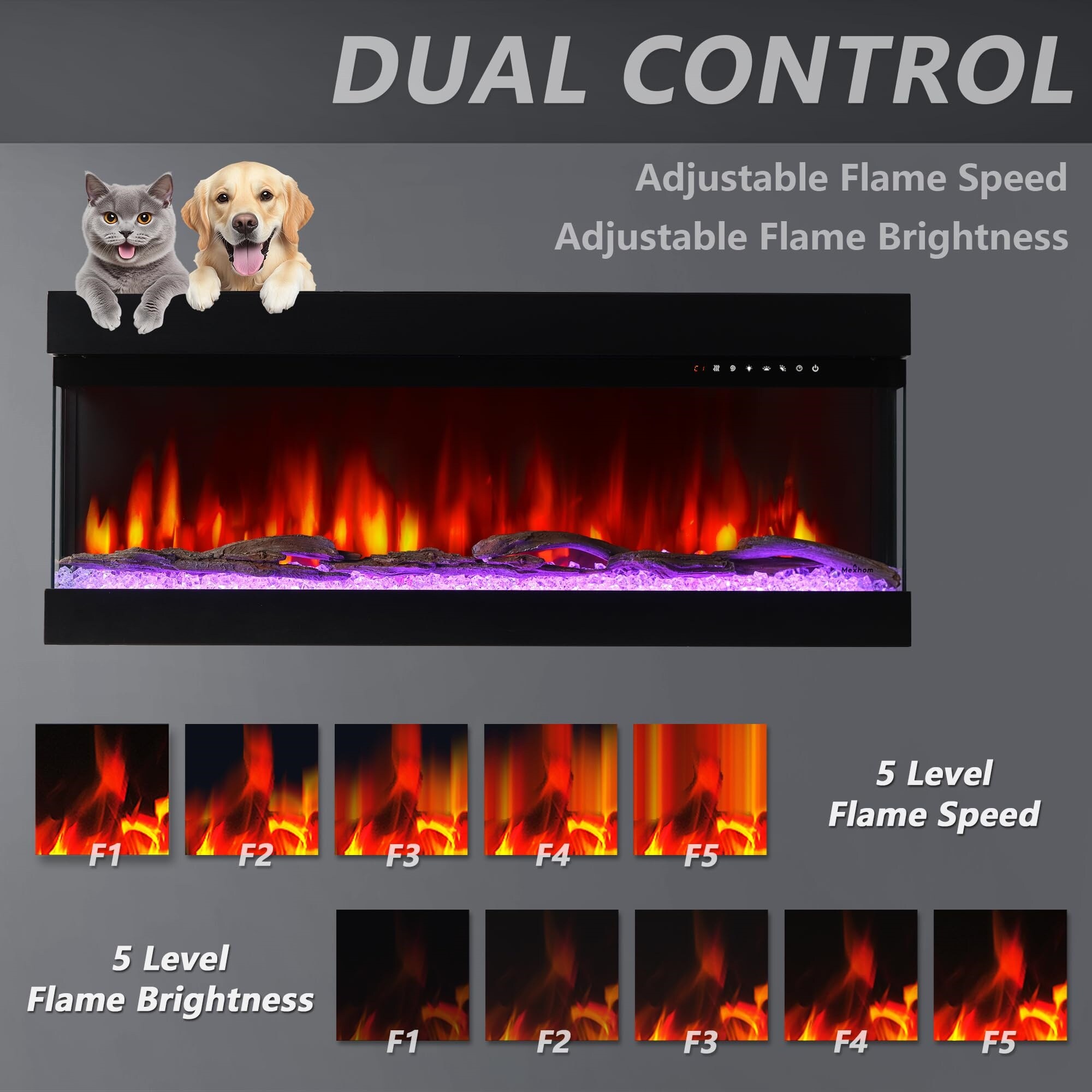 EdenDirect LW-TS50 Electric-Fireplaces - View #2