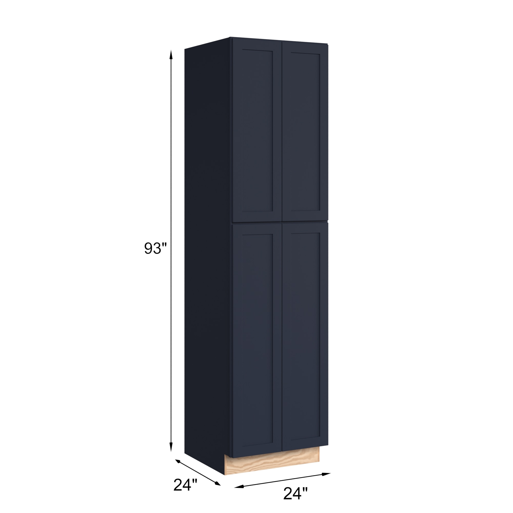 KraftMaid Momentum U242493.ET.SHG77 Cabinets-Kitchen - View #3