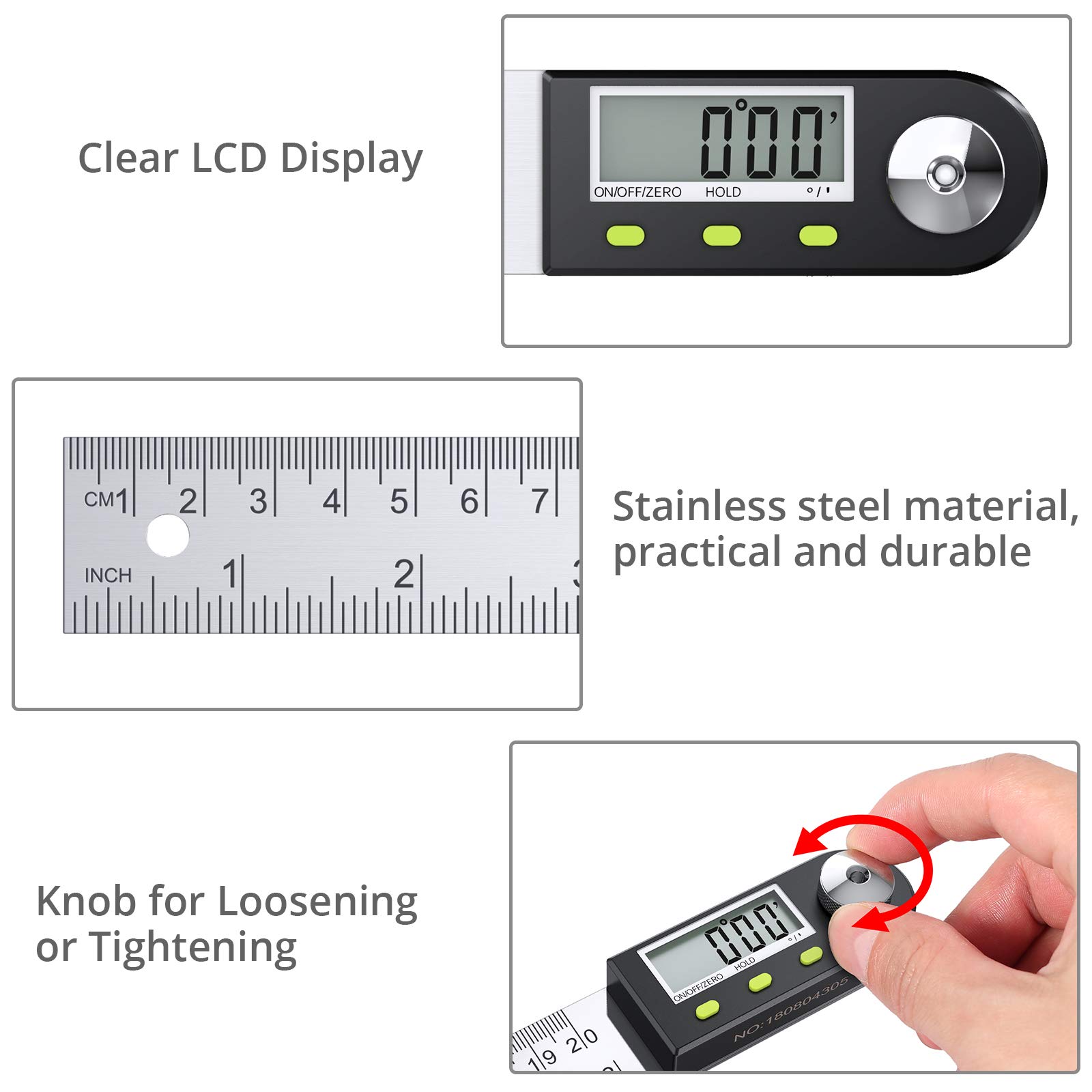 Linder Group Inc L3XE3WEI protractors - View #4
