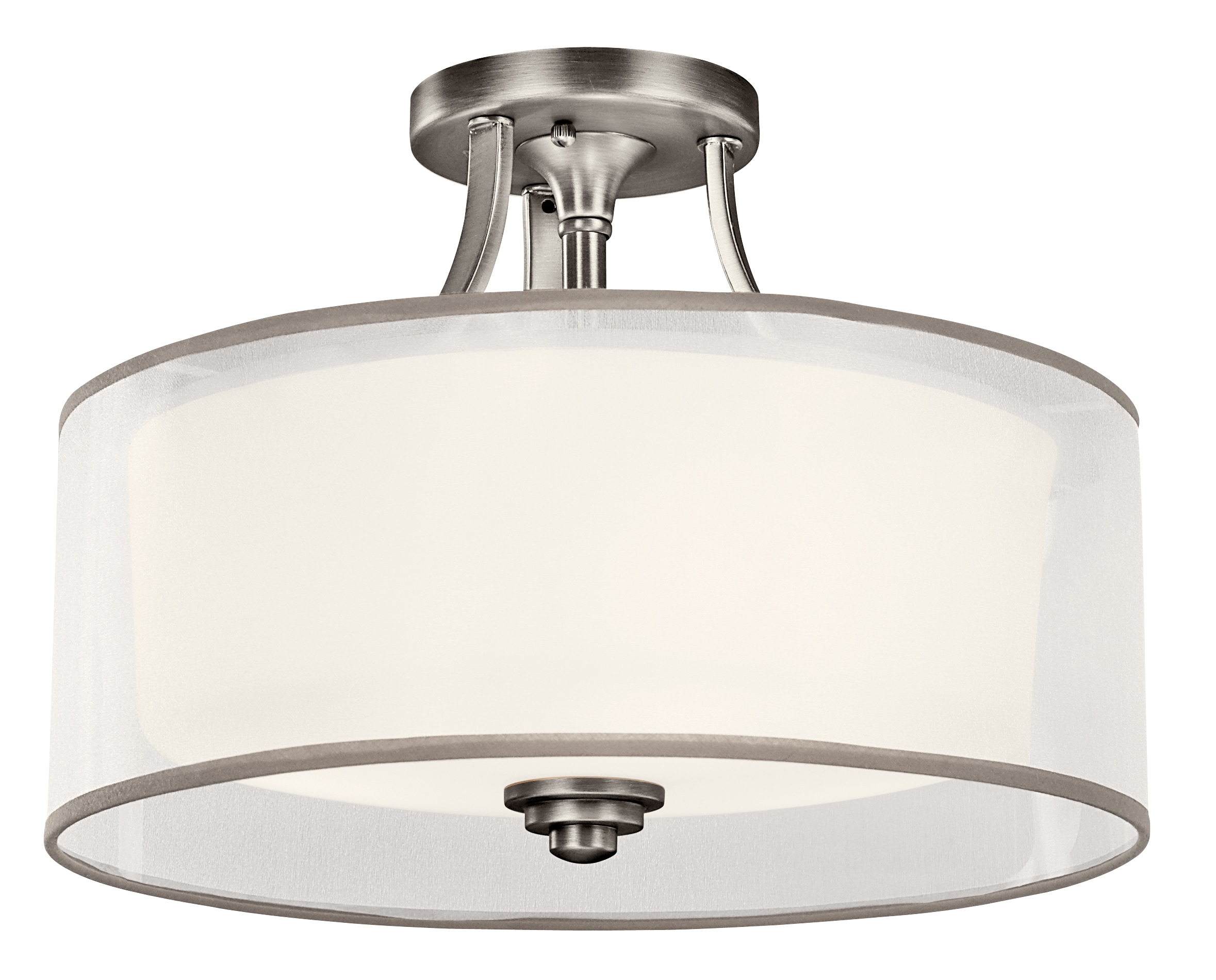 kichler lacey semi flush