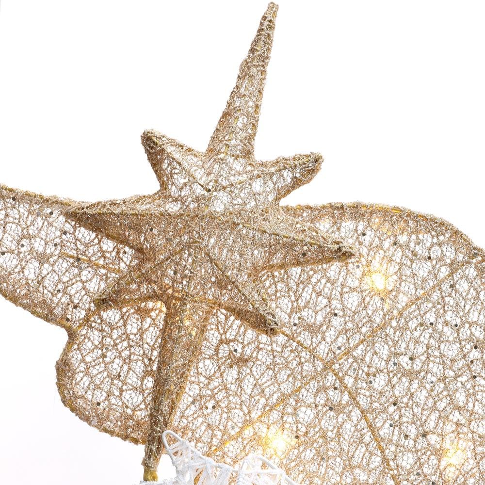 LuxenHome WHHD2110 Table-Christmas-Decorations - View #4