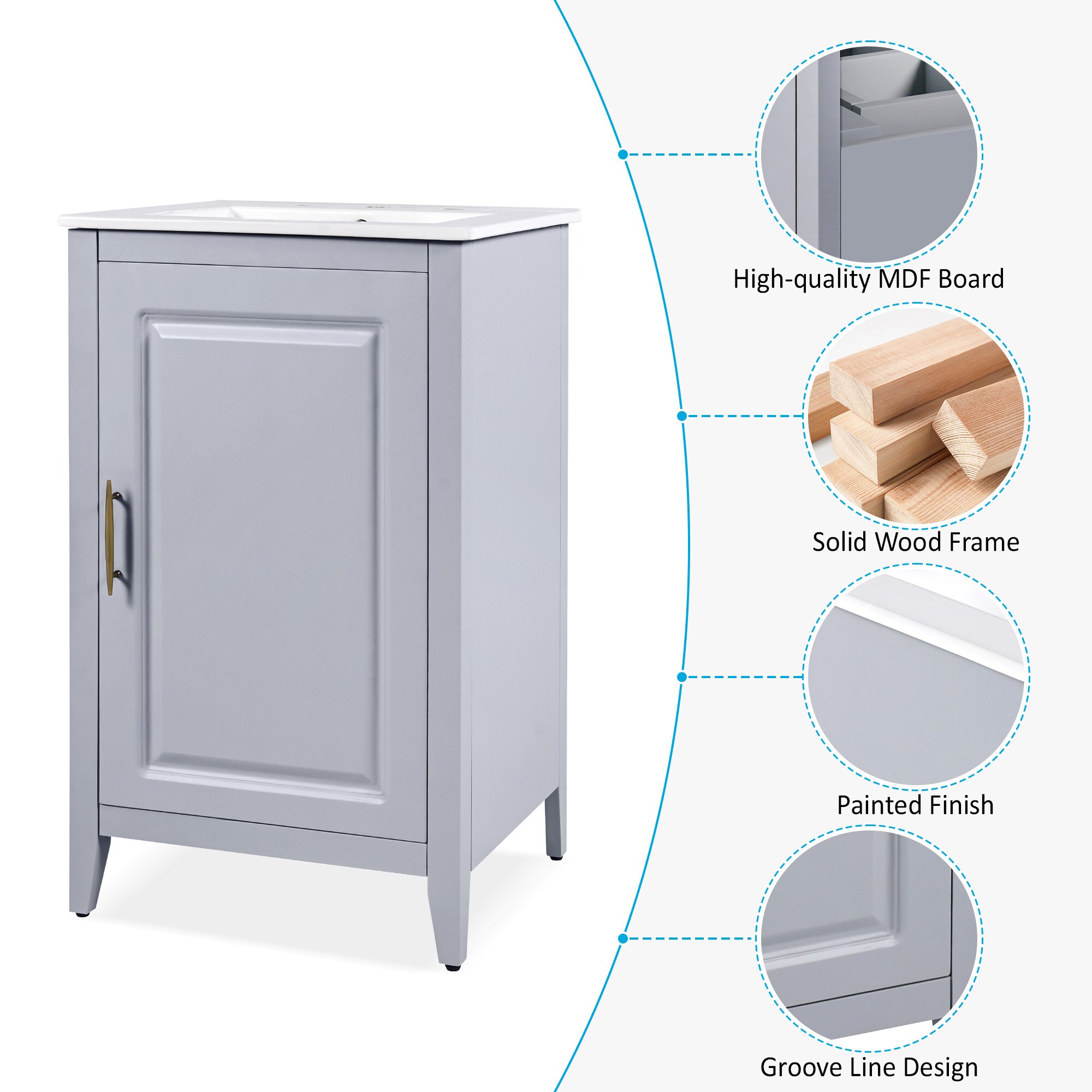 LOVMOR SF-WO-N759P218643E Bath-Vanity-Combo - View #8