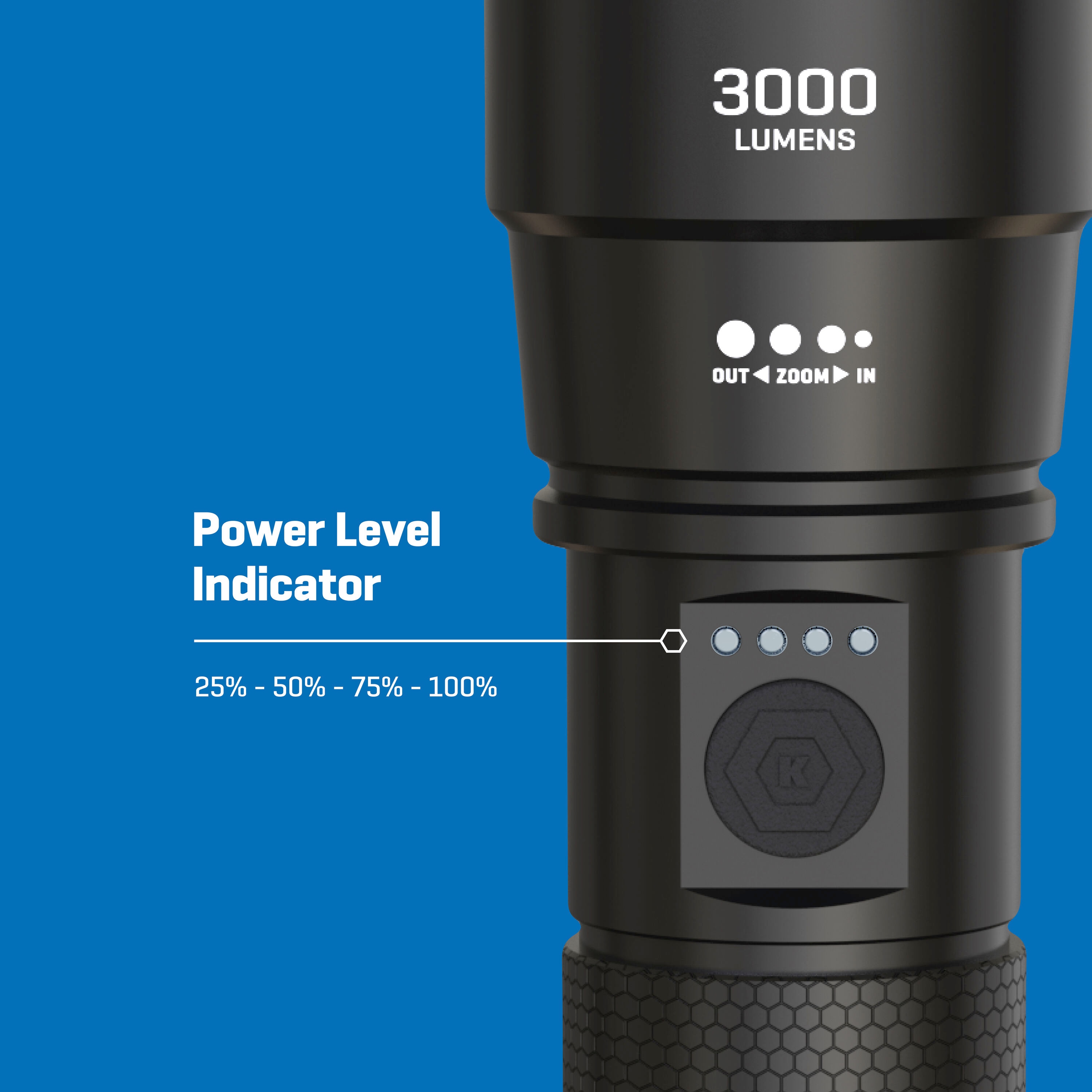 Kobalt KF3000PP flashlights - View #4