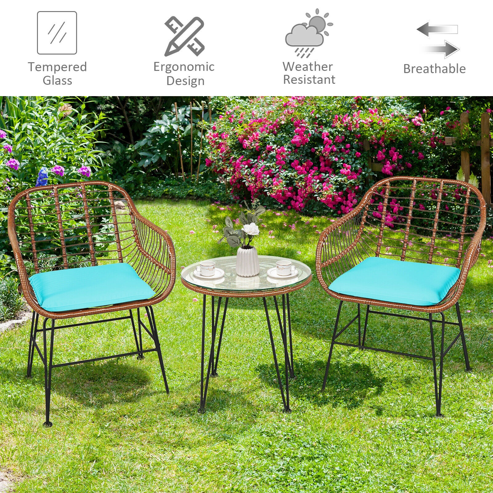 Clihome CWCH-OP70AD837TU Patio-Dining-Sets - View #9