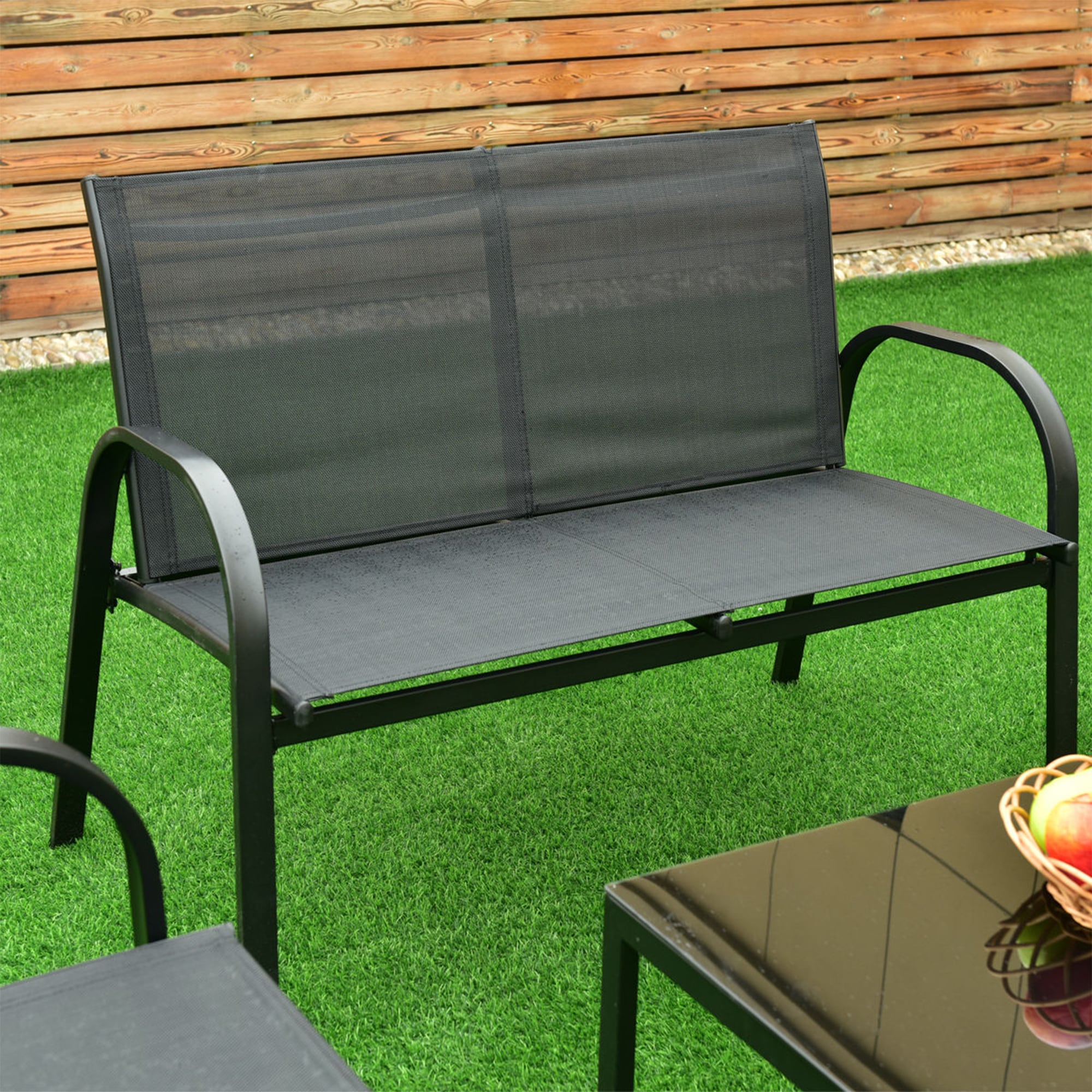 WELLFOR OUJ65848BK Patio-Conversation-Sets - View #6
