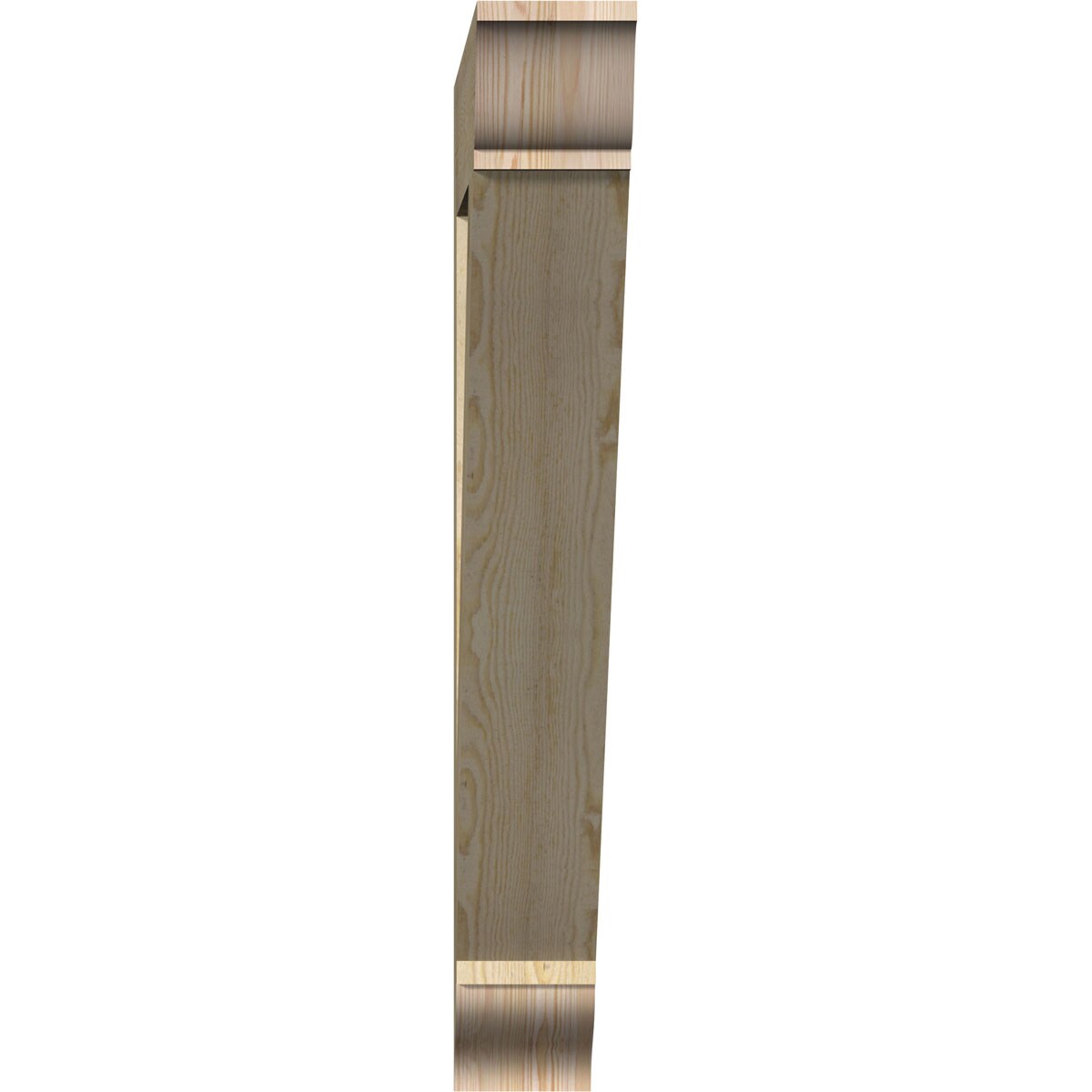 Ekena Millwork BKT06X44X44TRA01RDF Exterior-Brackets-Braces - View #2