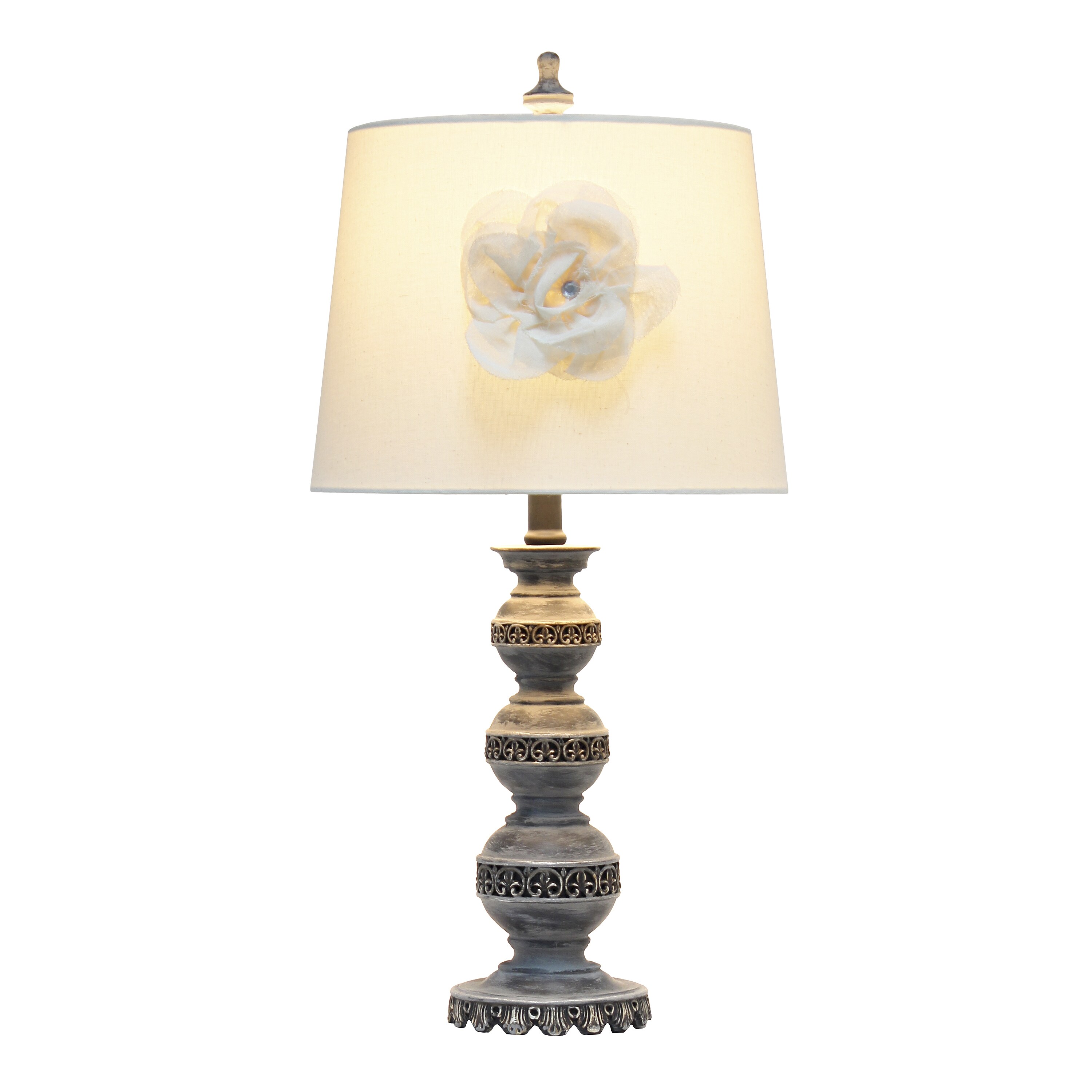 Lalia Home LHT-4023-WH Table-Lamps - View #2