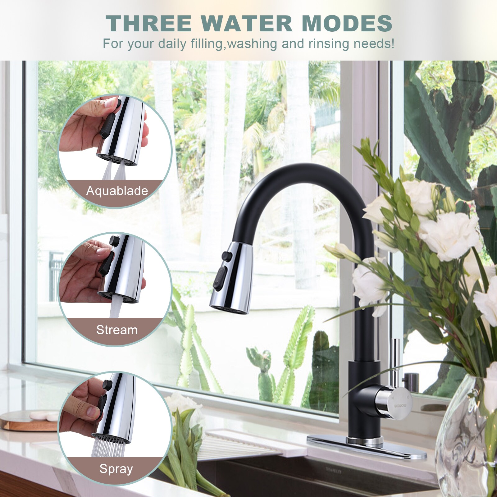 WOWOW 2310301CB-LW Kitchen-Faucets - View #5