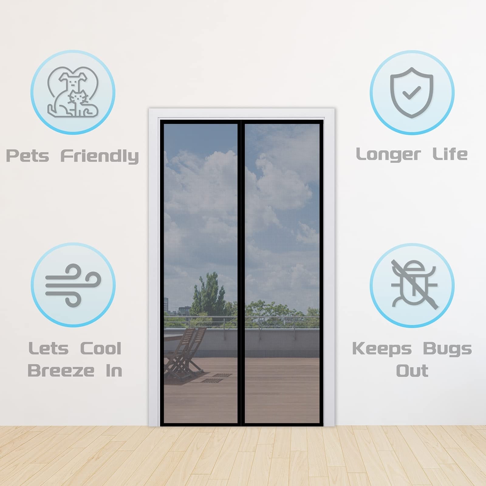 Phyfalip LPF0503C74 Screen-Doors - View #3