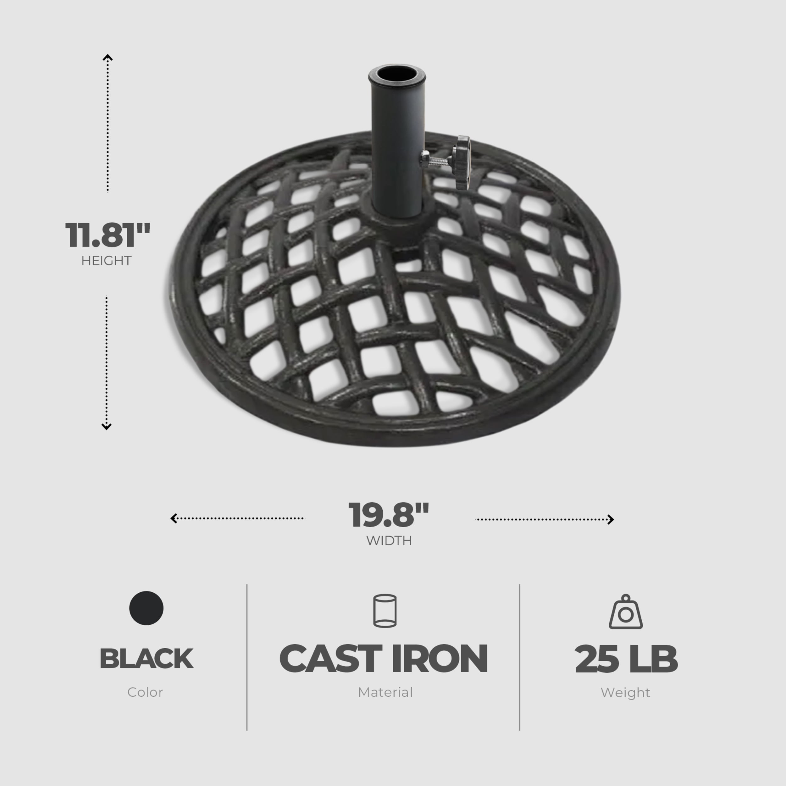 Four Seasons Outdoor Product 397644 Umbrella-Bases - View #3