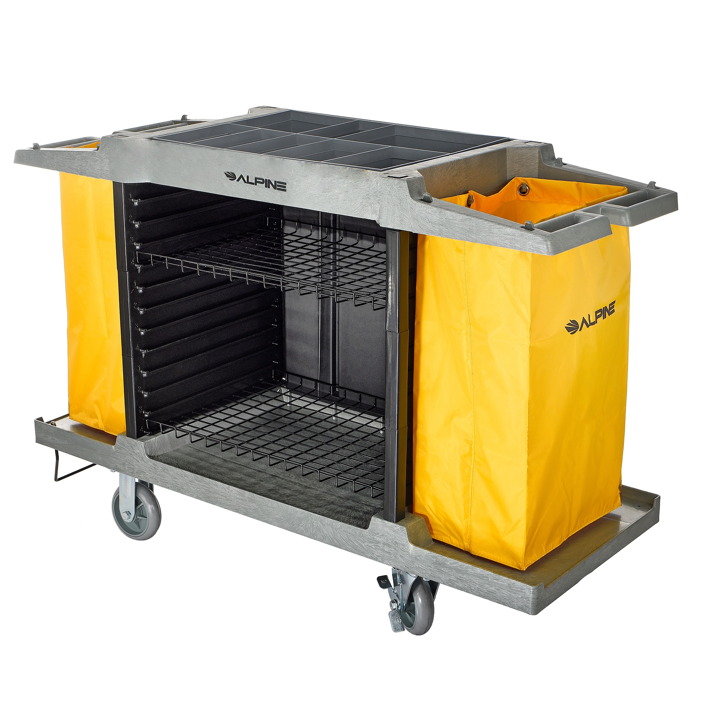 Janitorial Cleaning Carts - High-Capacity