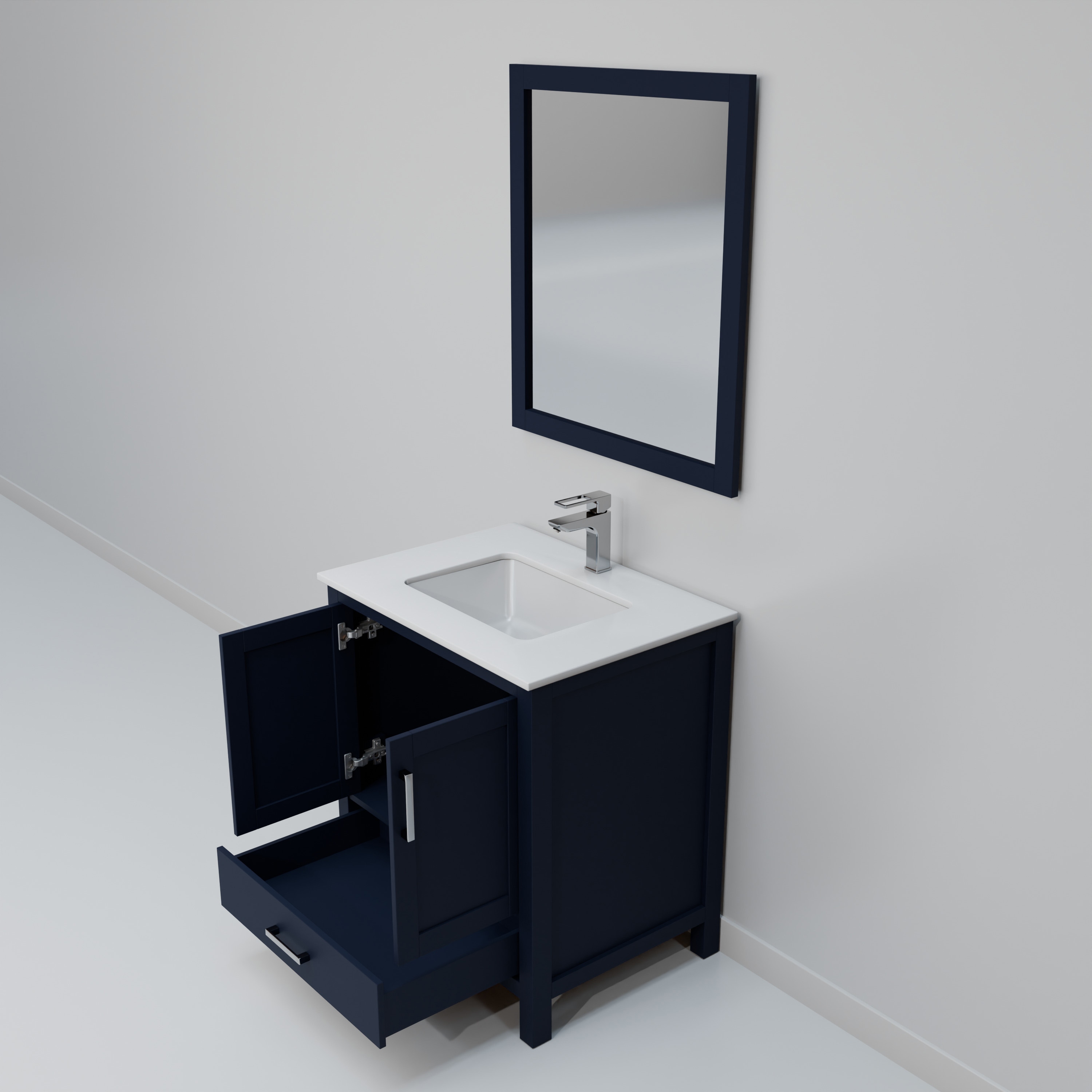 Lexora LJ342230SEWQM28F Bath-Vanity-Combo - View #6