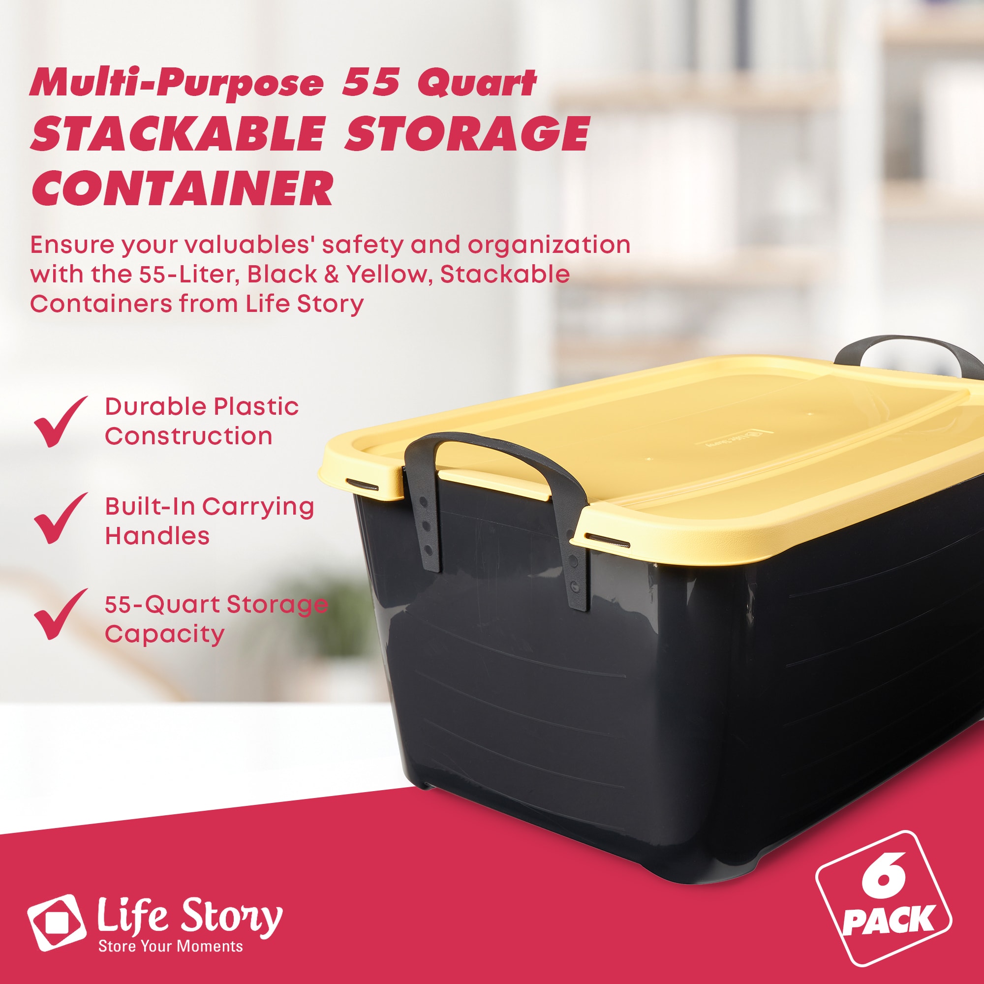 Life Story 136989 Plastic-Storage-Totes - View #8