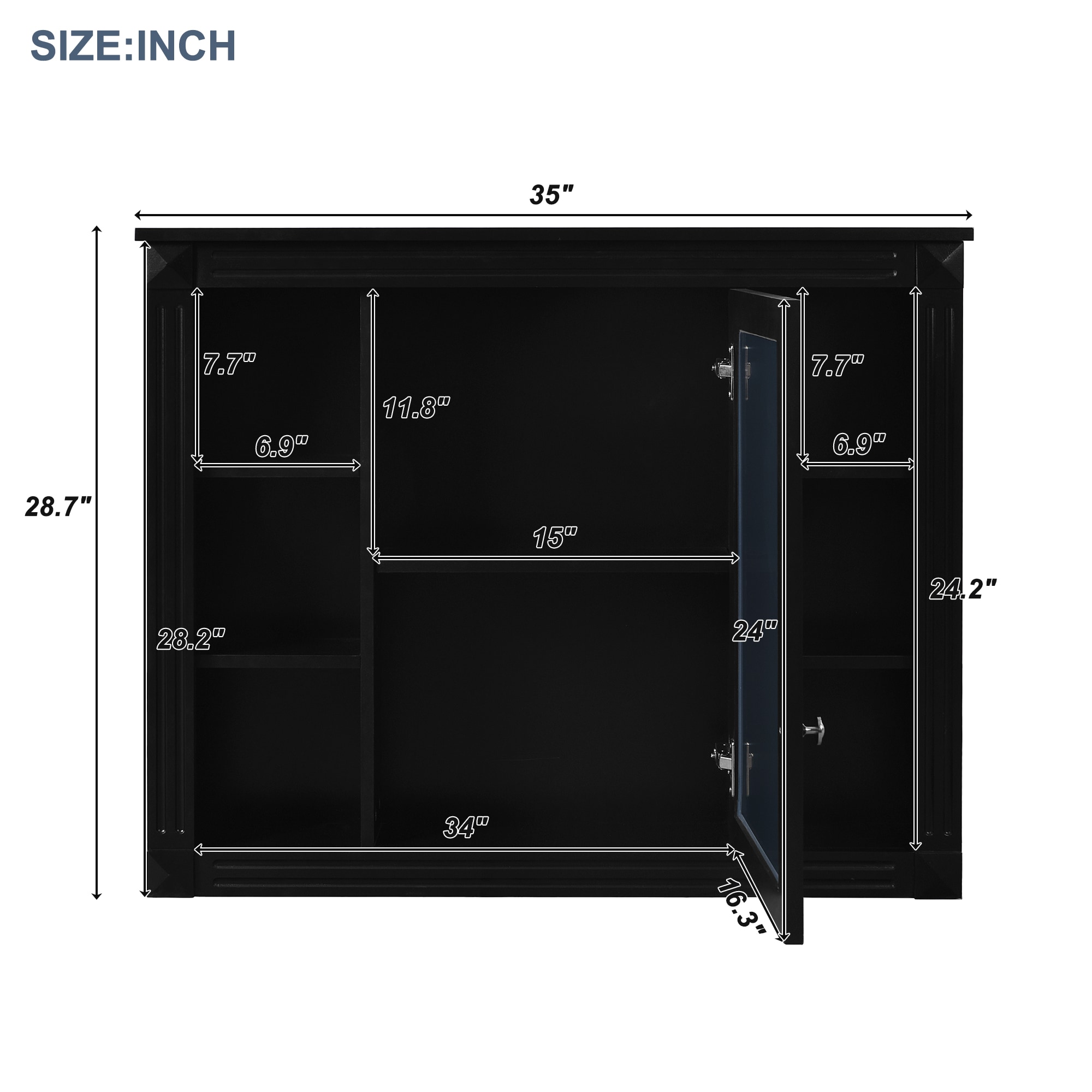 CASAINC CA-VBV-55388 Bath-Vanity-Combo - View #4