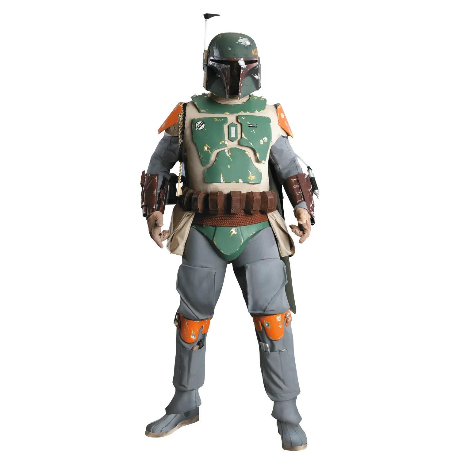 Rubies RU909863XL Mens Supreme Star Wars Boba Fett Costume - Extra Large - Thumbnail