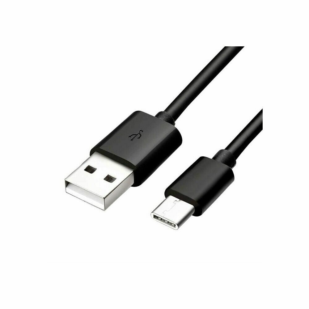 Cmple CMPLE3050  1591-N 10 ft. USB Cable 2.0 USB-A to USB-C USB Type C Data Charge Cable- Black