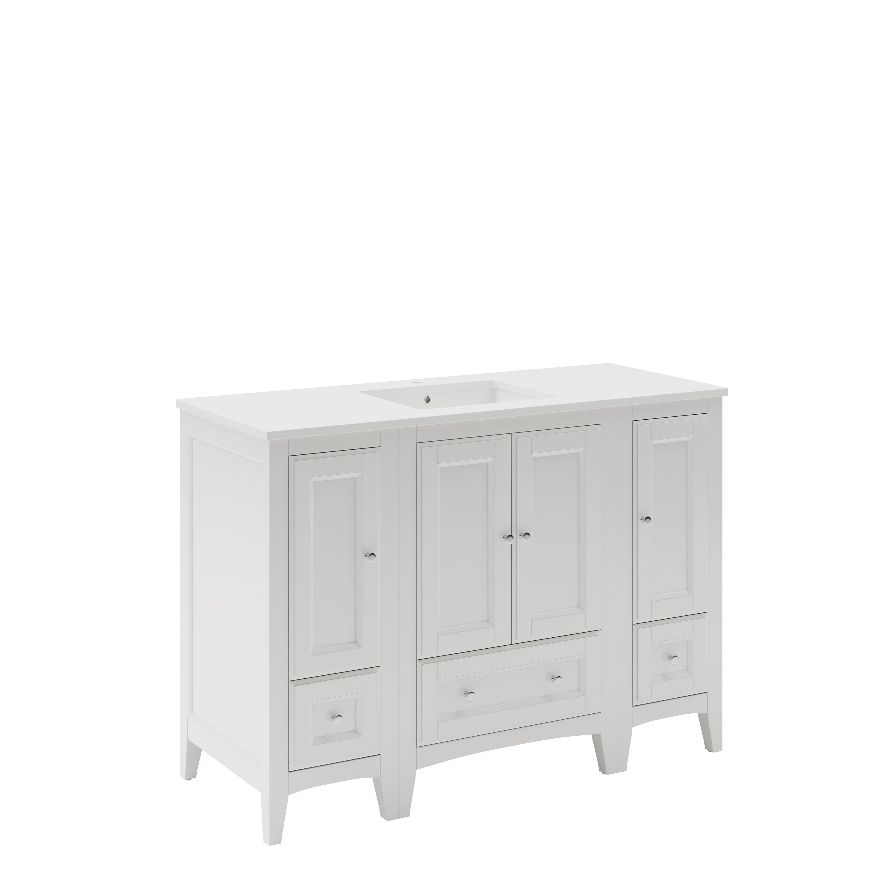 Fresca FCB20-122412AW-CWH-U Bath-Vanity-Combo - View #2