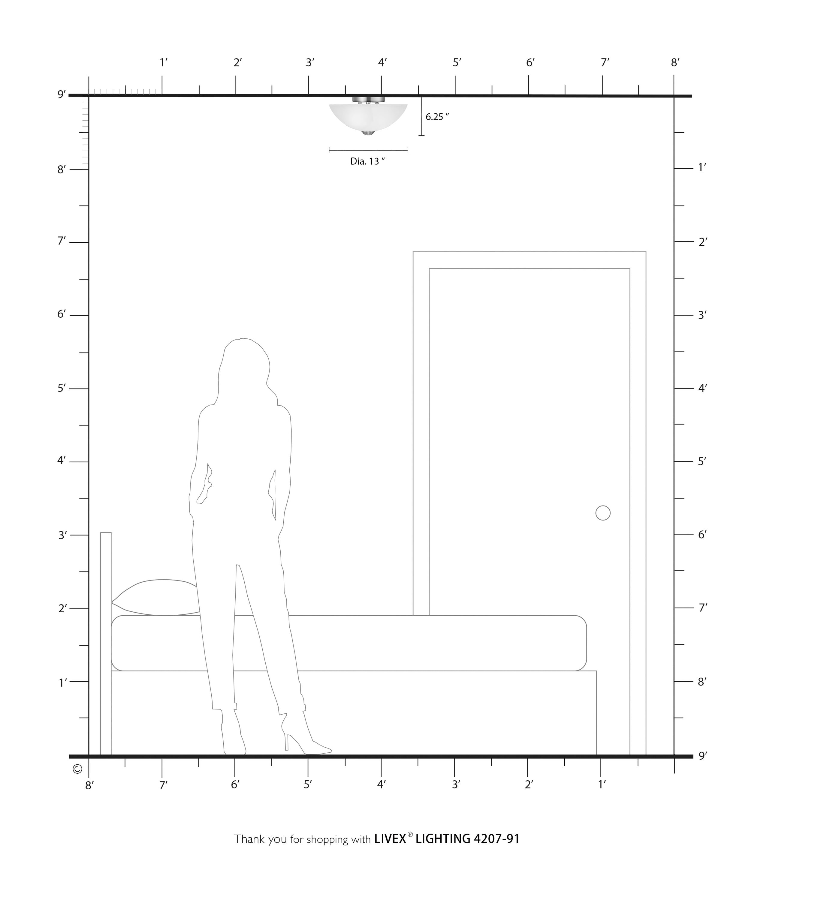 Livex Lighting 4207-91 flushmounts - View #6