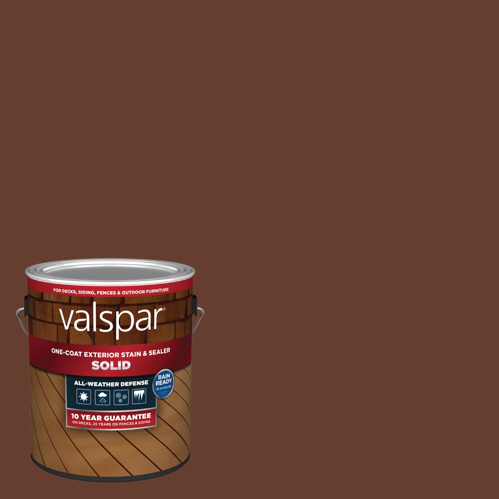Valspar Cabot 8371 Premium Wood Finish Stain + Sealer, Gloss, Aged