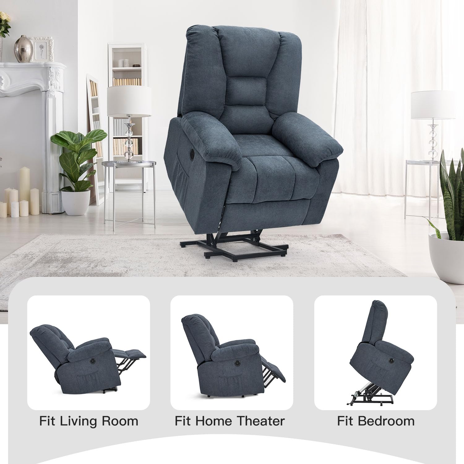 AECOJOY 13011UBU-LS01 recliners - View #4