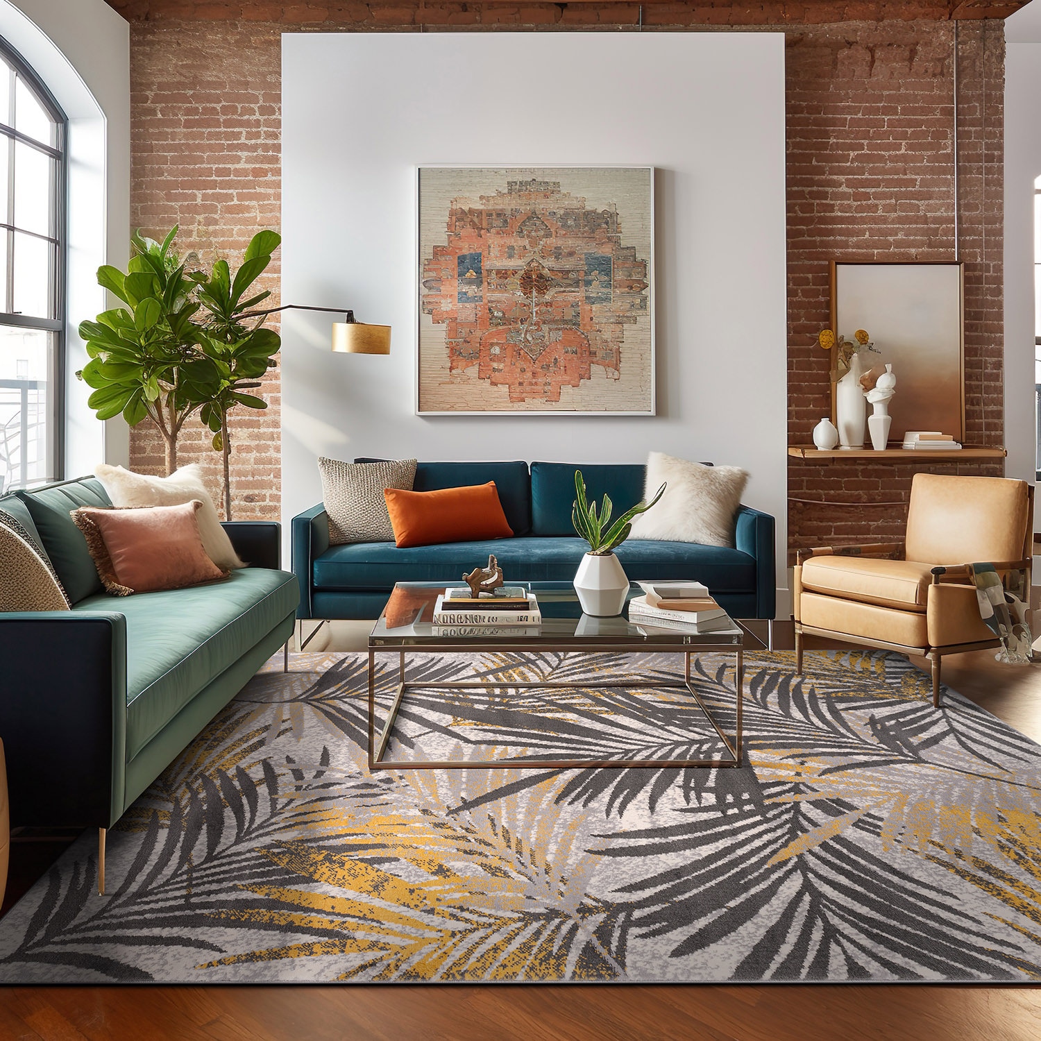 World Rug Gallery 4052YELLOW8X10 rugs - View #8