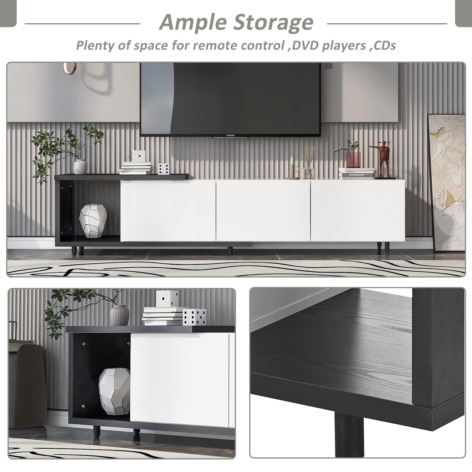 ModernLuxe L3P-N724P205796B Tv-Stands - View #11