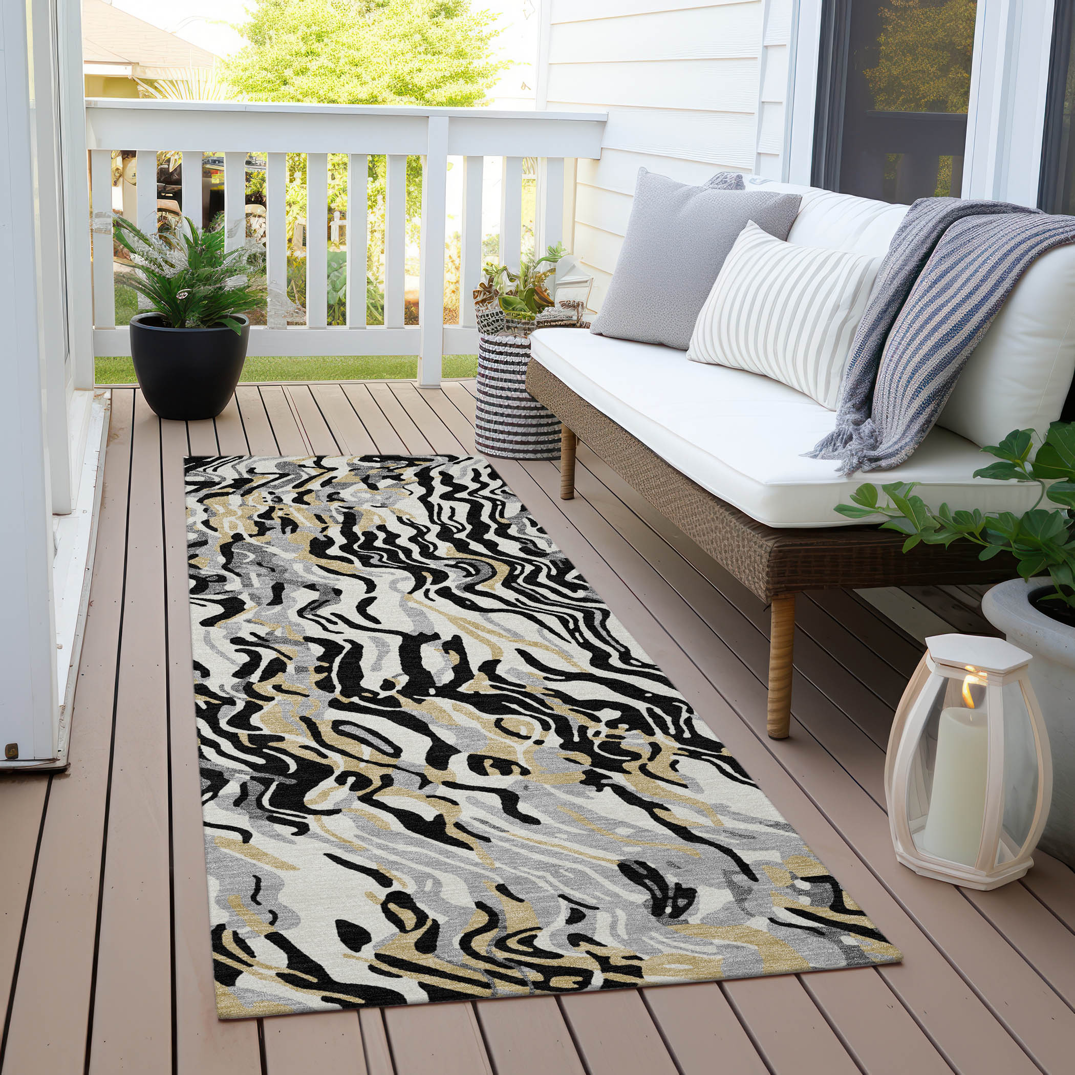 Addison Rugs ACN1038BK2X8 rugs - View #7