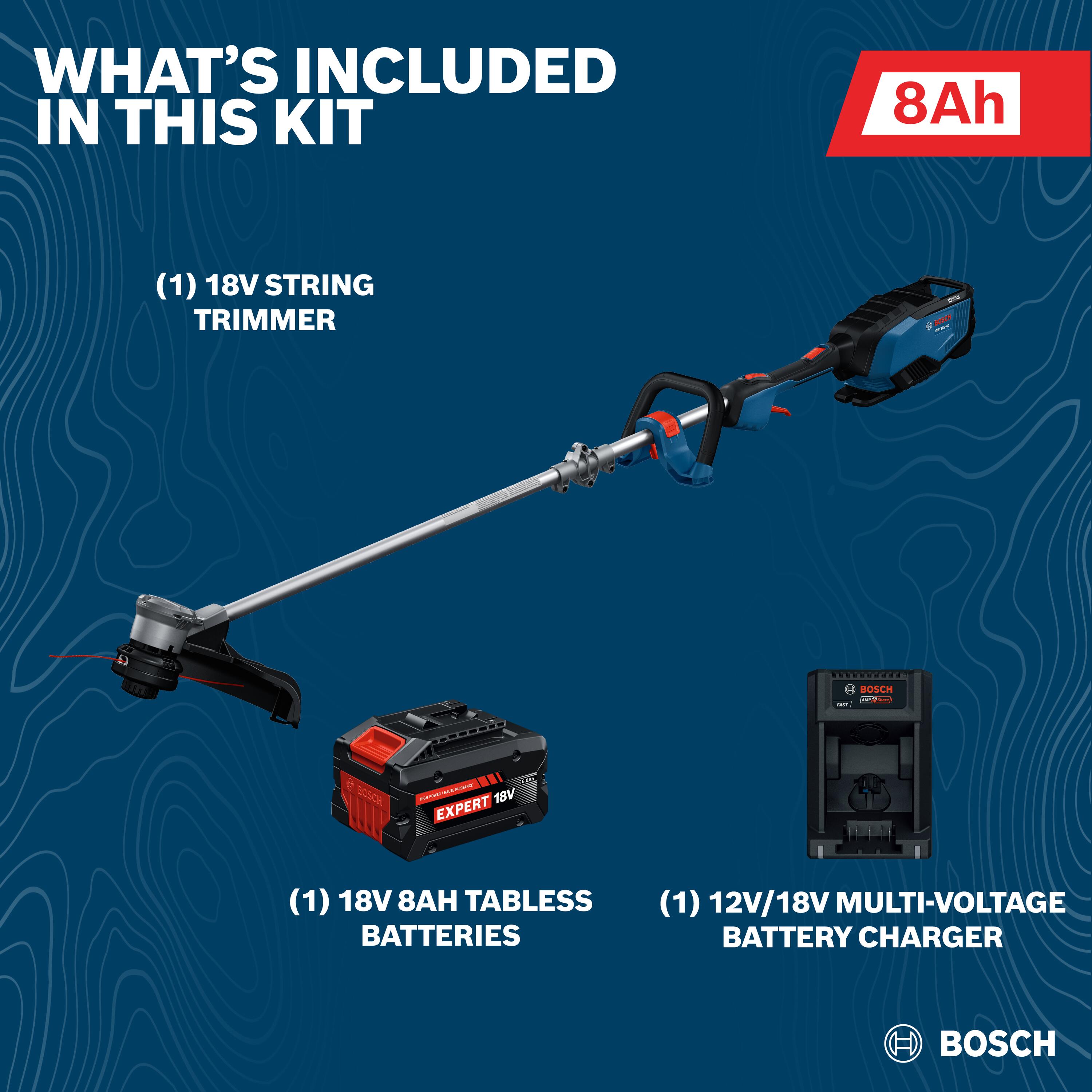 Bosch GRT18V-40N18X Cordless-String-Trimmers - View #2