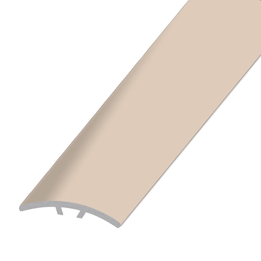 Congoleum 1.594-in x 94-in Shaded White Laminate Floor T-Moulding/Reduce Congoleum 1.594-in x 94-in Shaded White Laminate Floor T-Moulding/Reduce