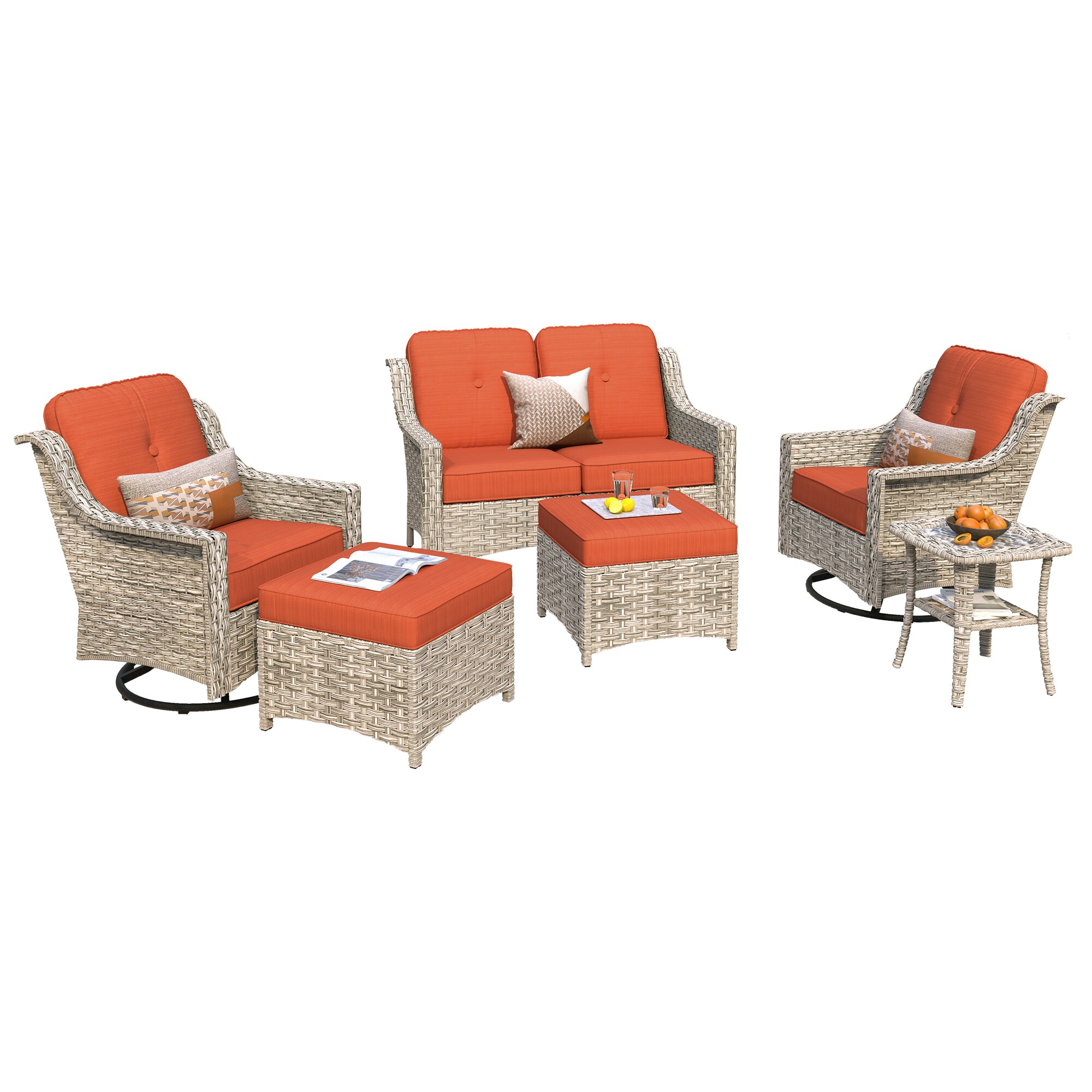 Ovios PDL806Y Patio-Conversation-Sets - View #7
