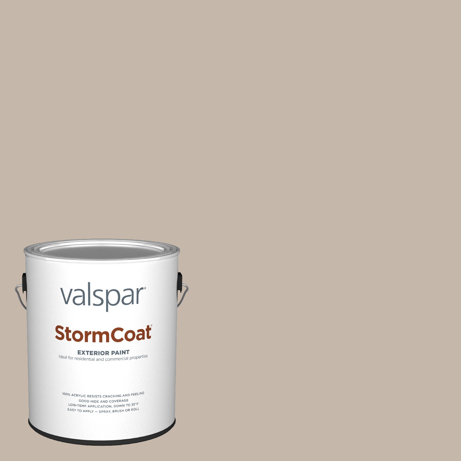 Valspar 2007-10B-146990 Storm Coat Satin Clean Sweep 2007-10B Latex Exterior ( 1-gallon )
