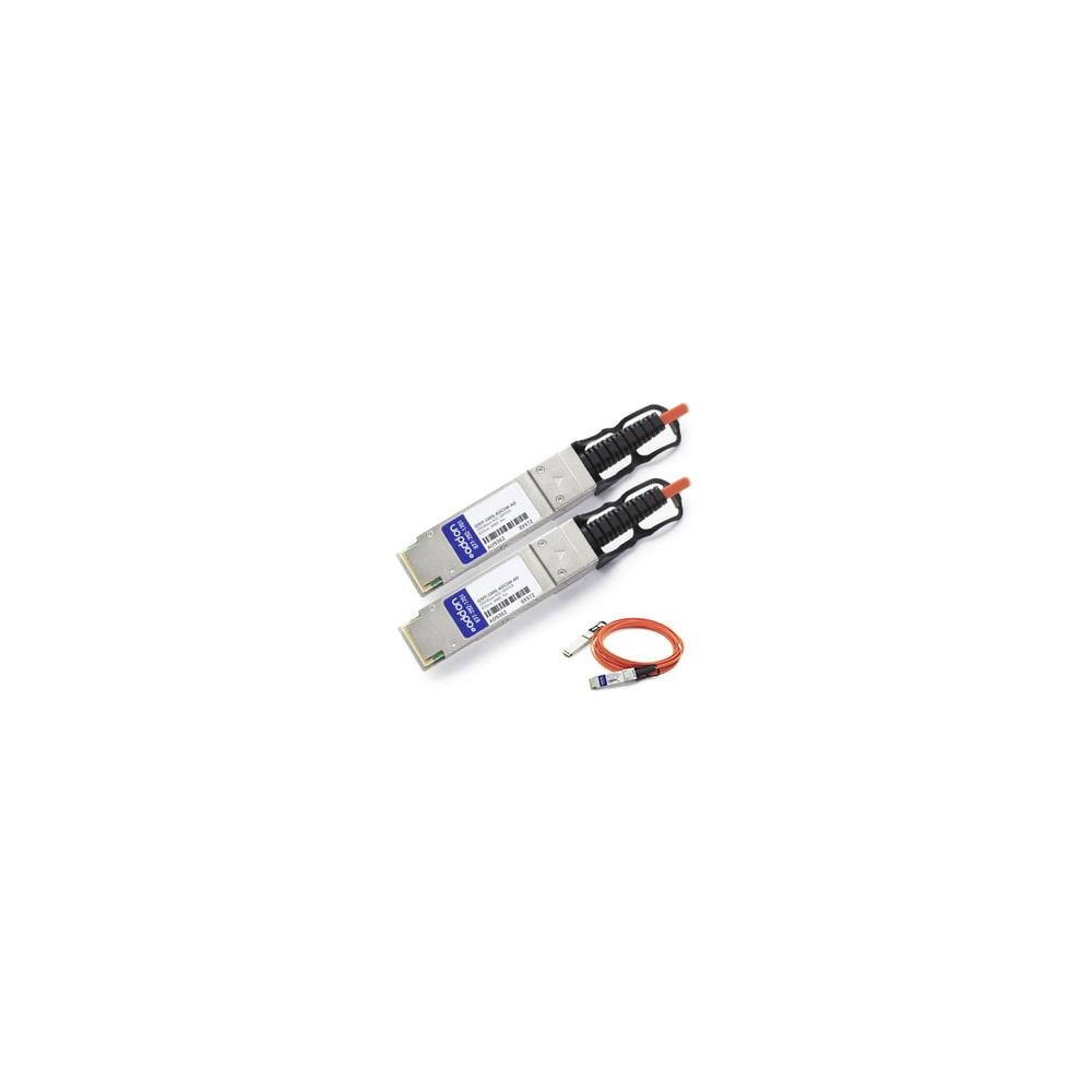 AddOn SYBA15784 ADD-ON-COMPUTER PERIPHERALS QSFP-100G-AOC5M-AO Cisco Qsfp-100G-Aoc5M Compatible Taa Compliant 100Gbase-Aoc Qsfp28 to Qsfp