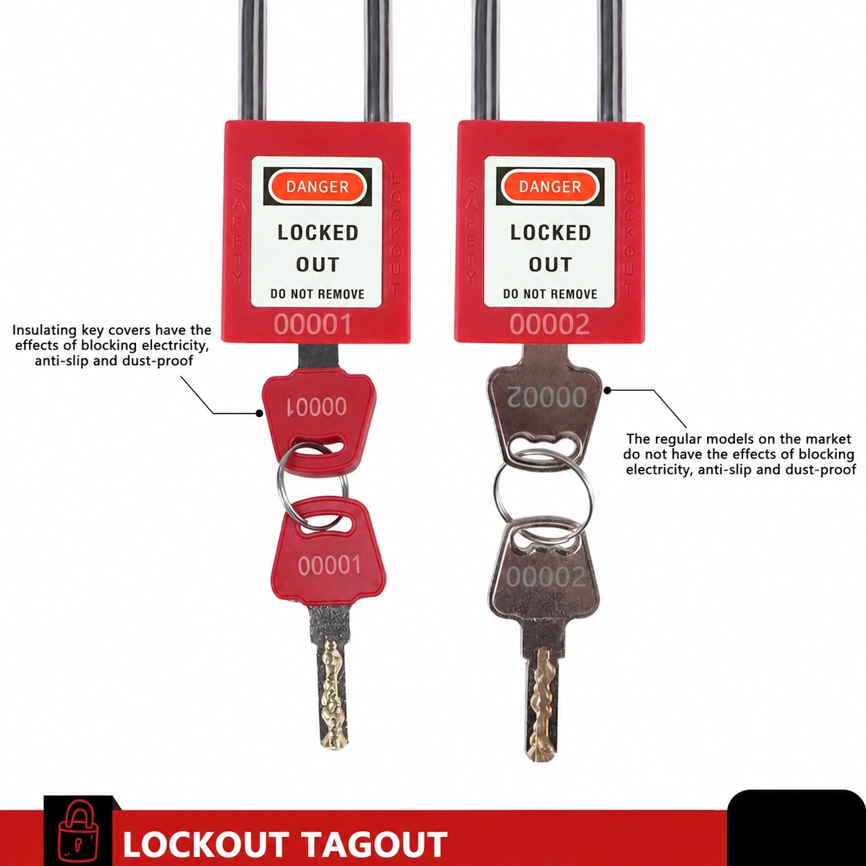 Etokfoks LET0BOYX5 Padlocks-Locks-Cables - View #7