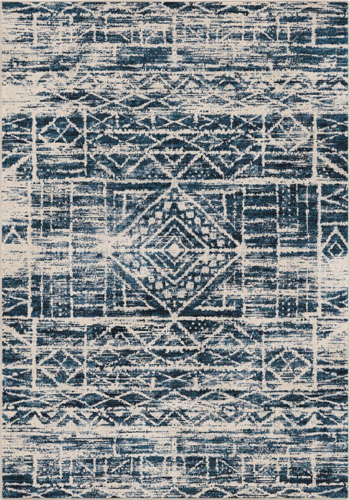 Orian Rugs Mardi Gras 5 X 8 (ft) Off-white Indoor/Outdoor Geometric ...