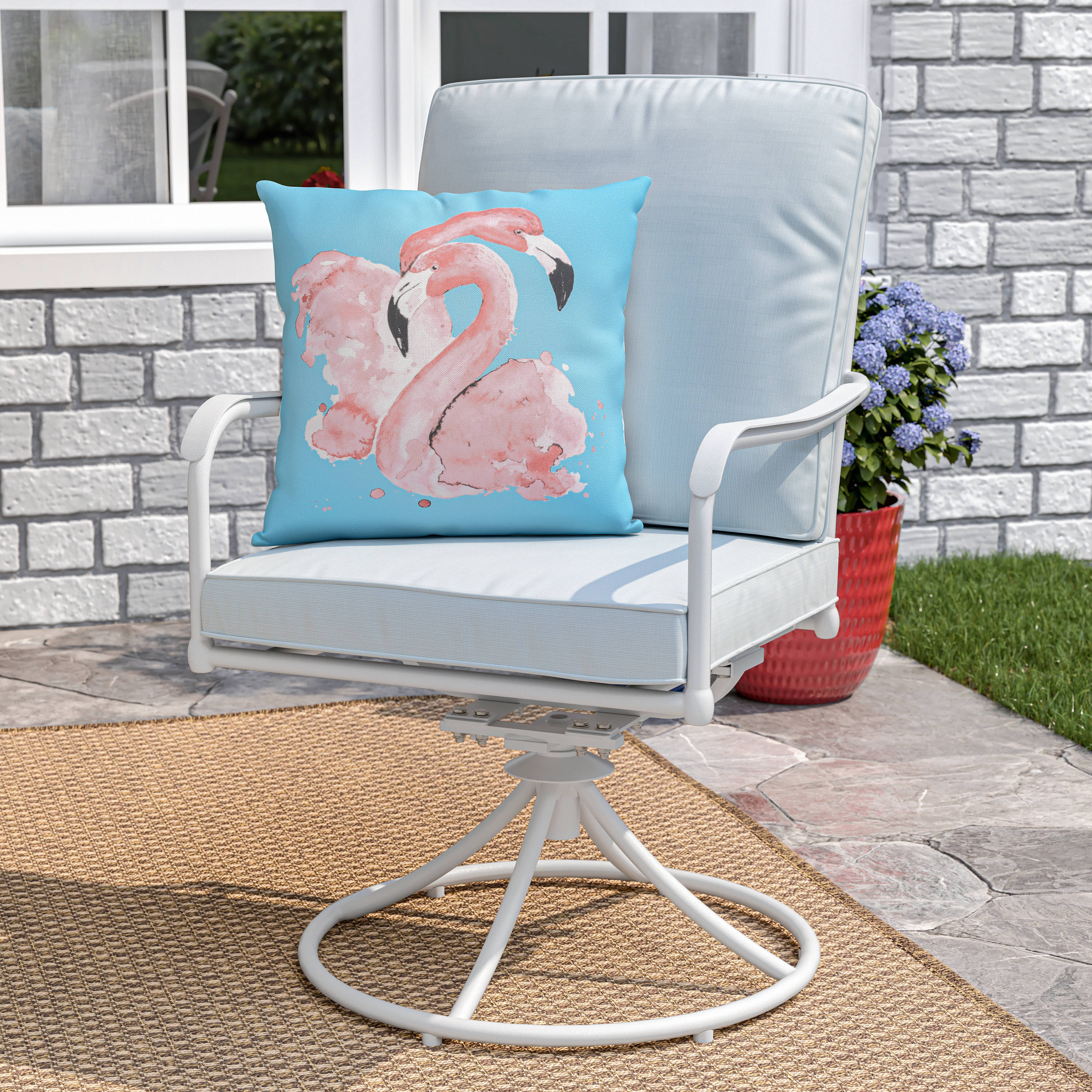 Flamingo pillows cheap at lowes