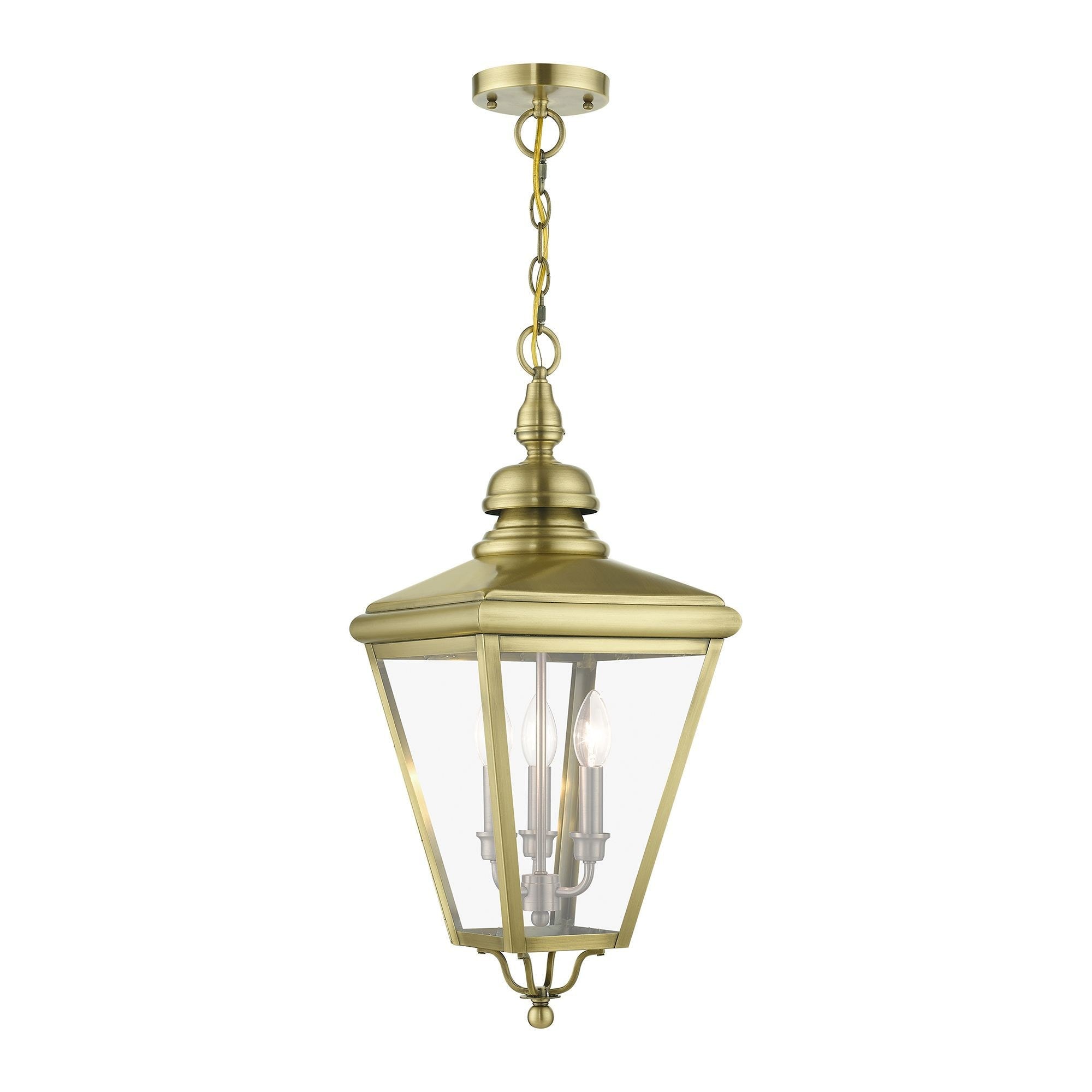 Livex Lighting Adams 3 Light Small Outdoor Pendant by Livex - 27377