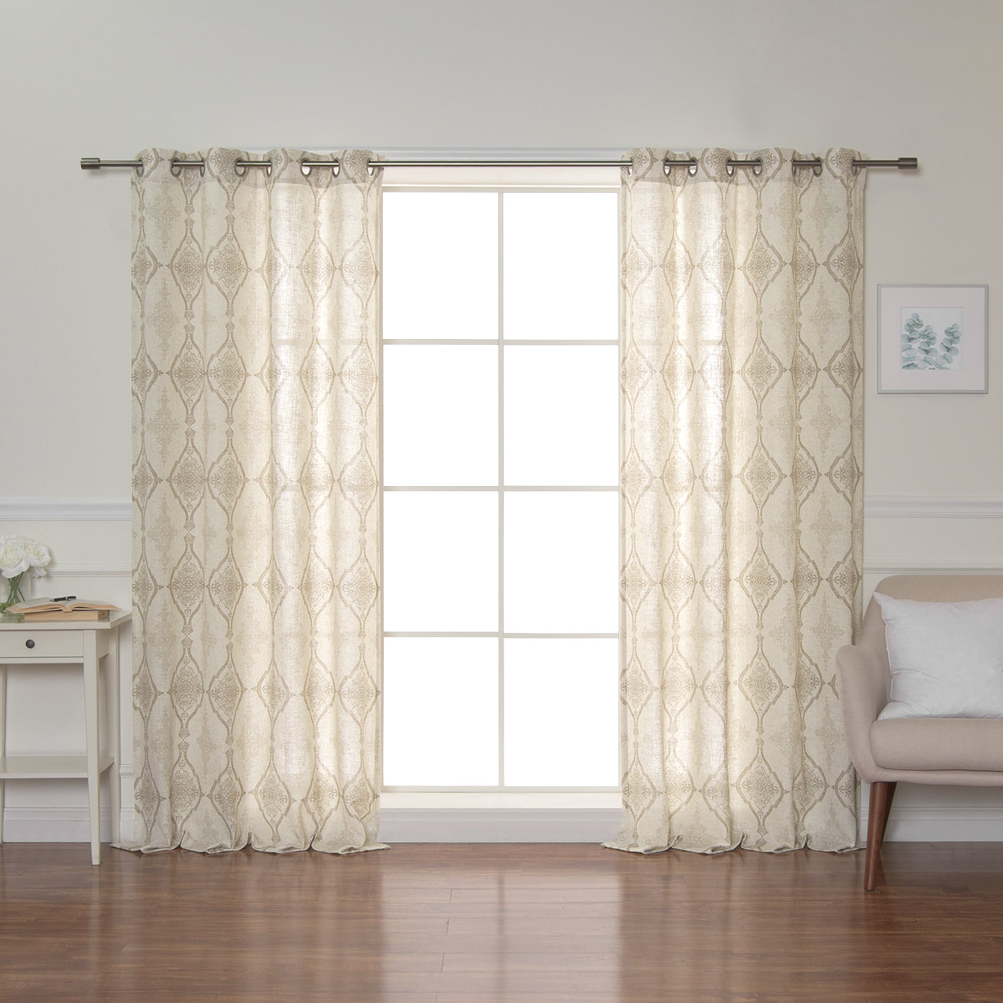 Best Home Fashion JC-15-MED01-84-BEIGE curtains - View #6