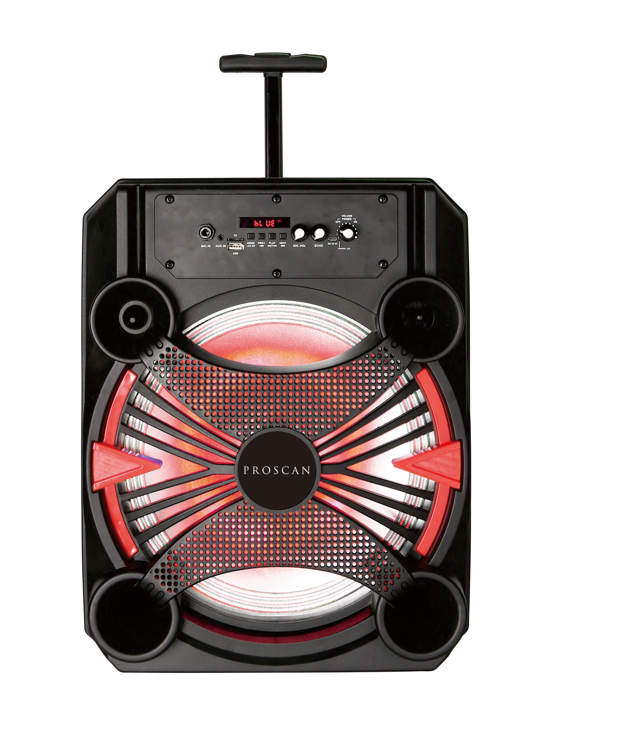 10W Indoor/Outdoor Bluetooth Karaoke Speaker With Microphone &