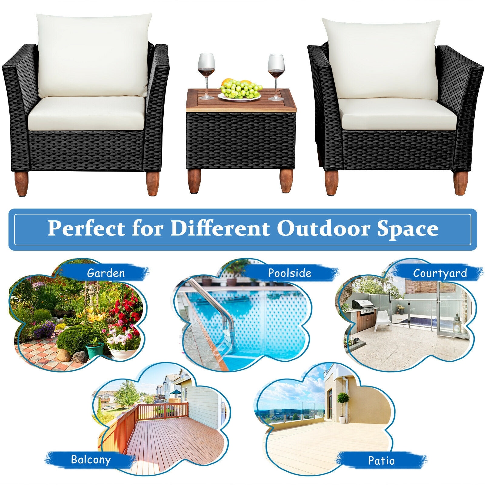 CASAINC WF-HW66532 Patio-Conversation-Sets - View #5