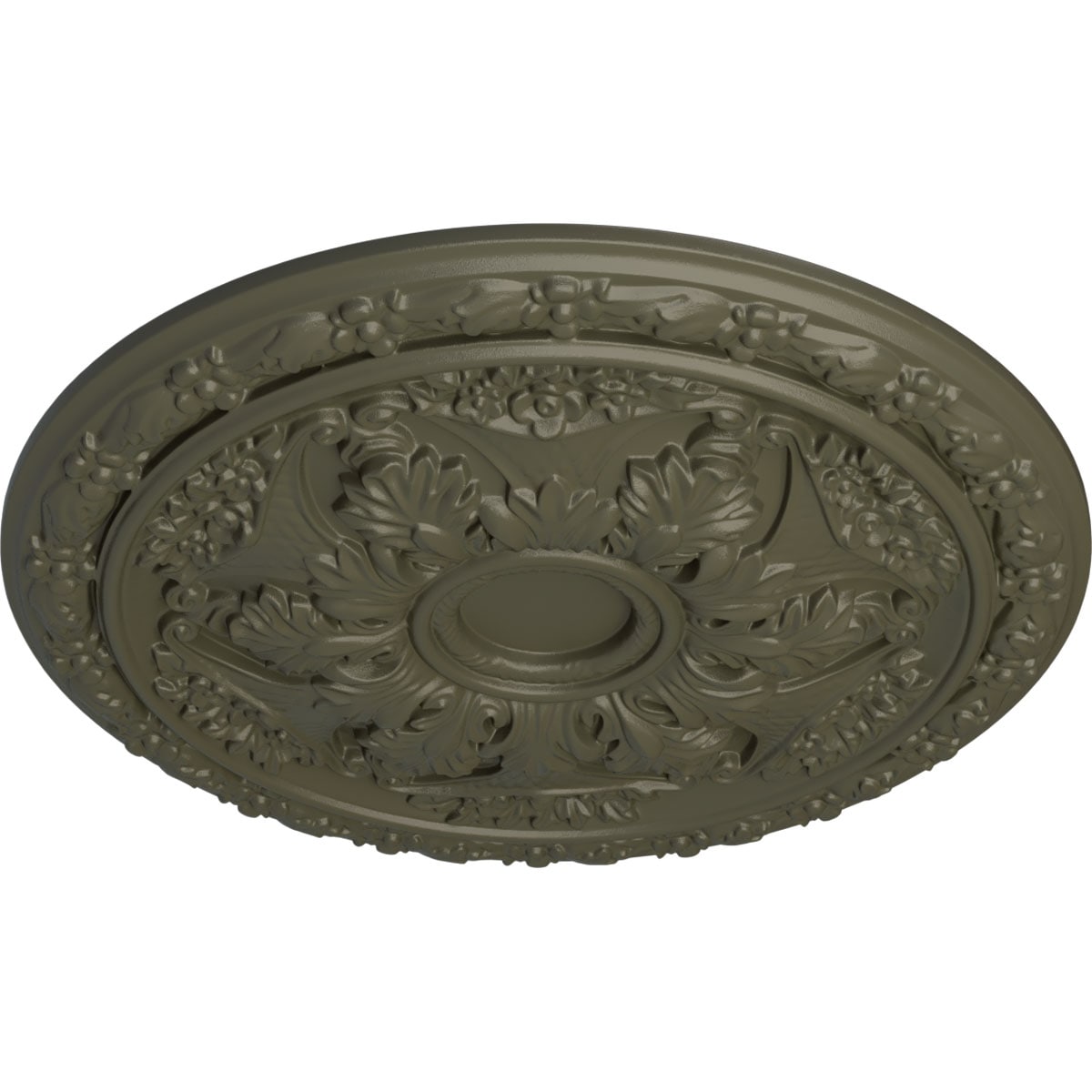 Ekena Millwork CM20BLWHF Ceiling-Medallions - View #2