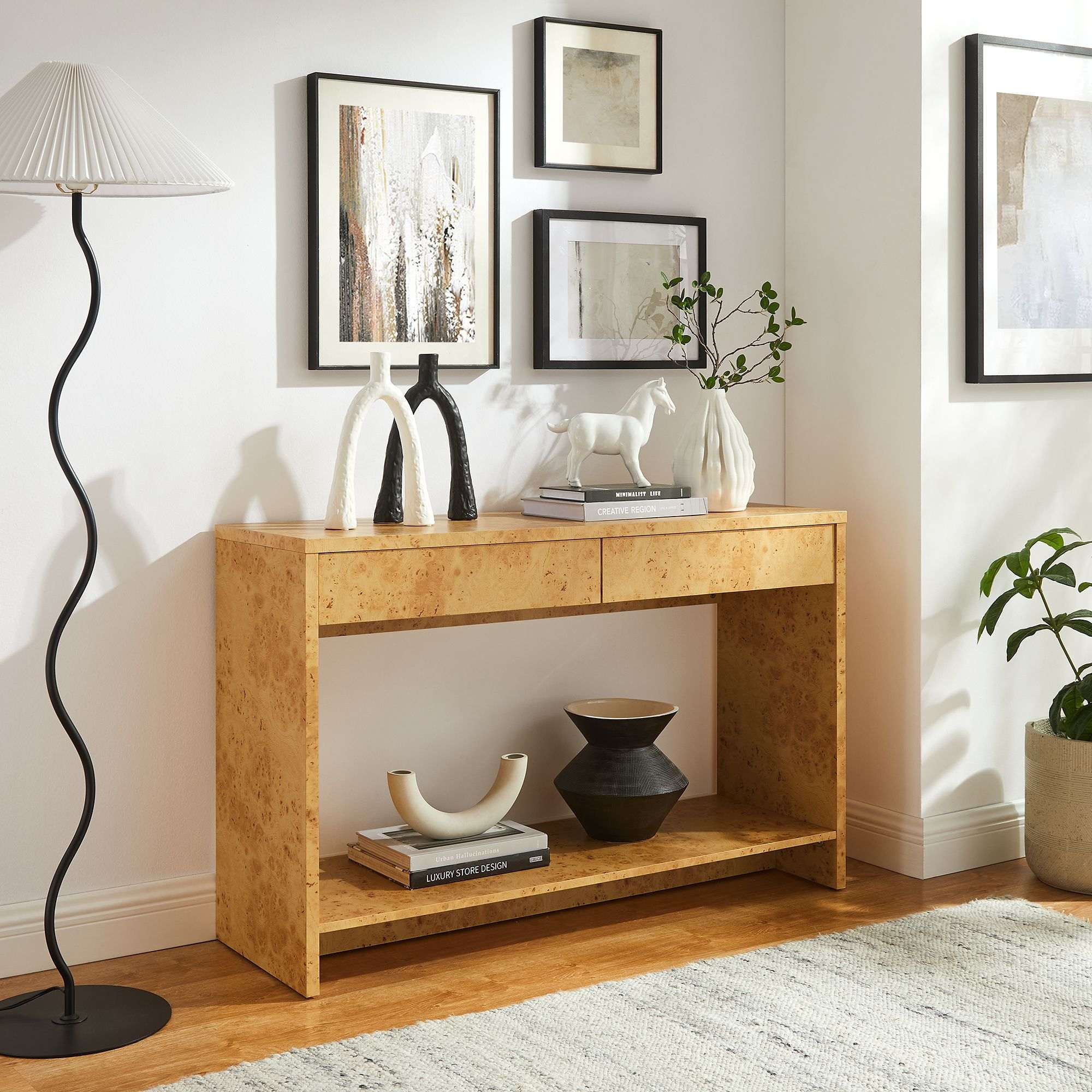 Modway EEI-6857-BUR Console-Sofa-Tables - View #8