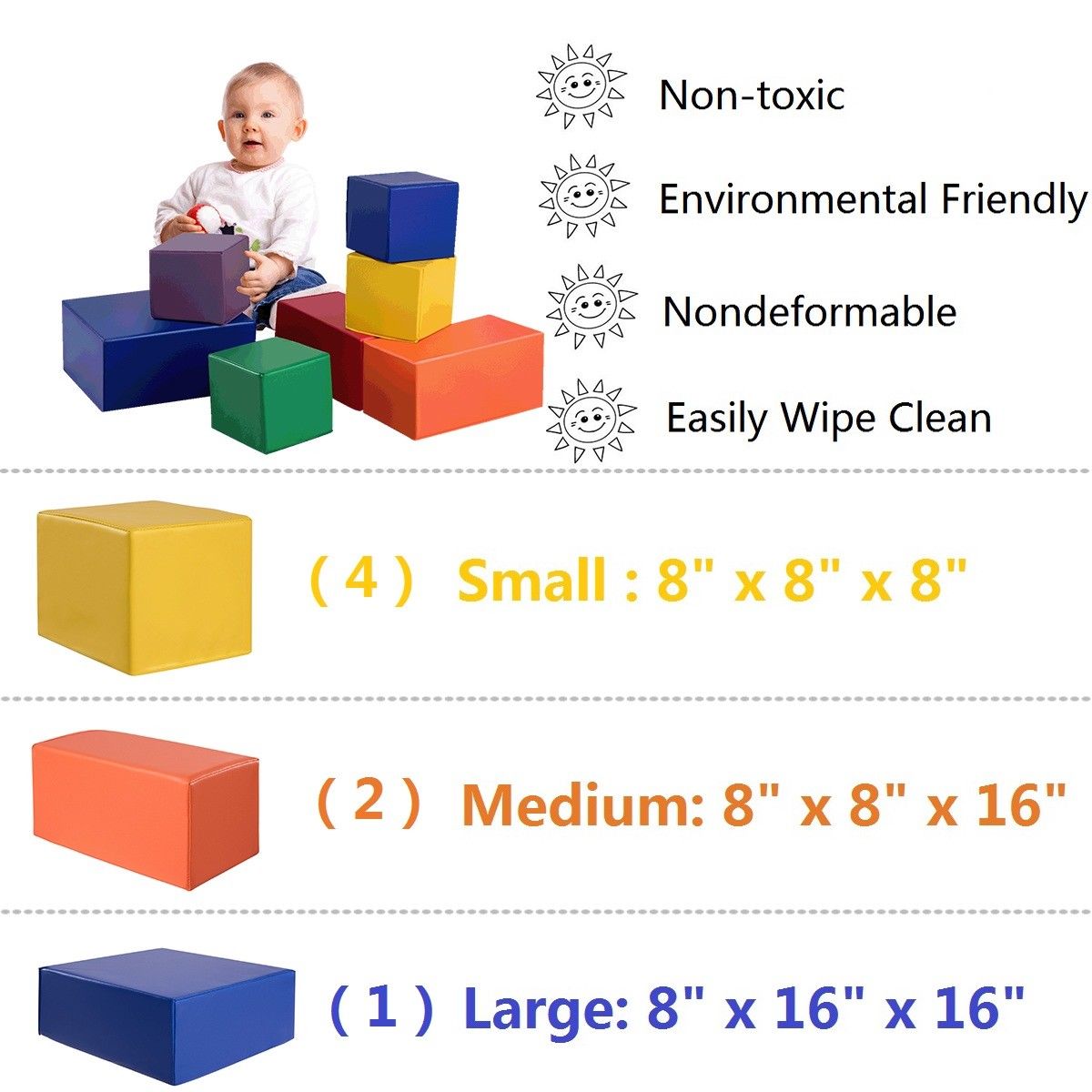 Soft Foam Building Blocks – BrincaPlay