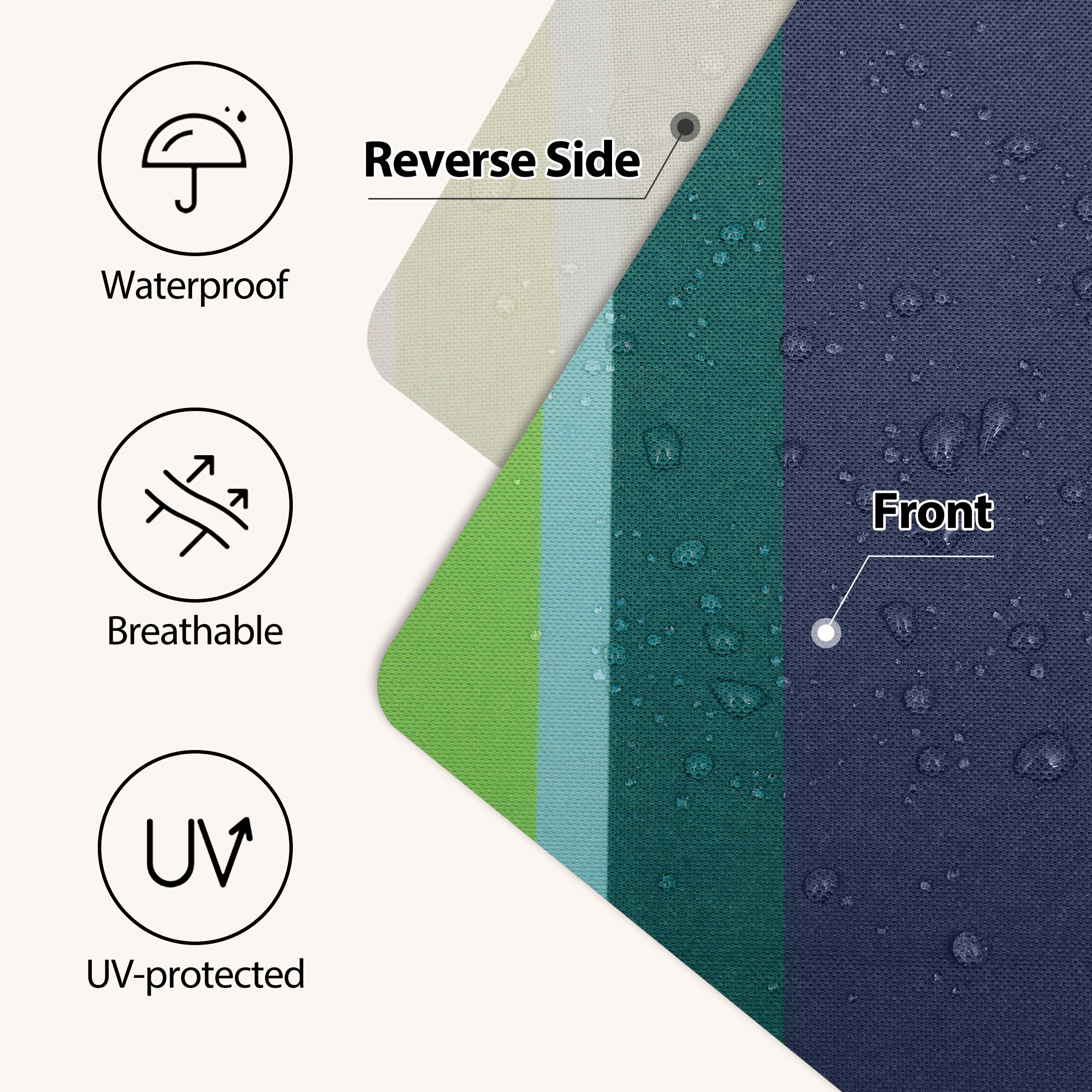 AAAAAcessories LSPC-SF252519XTLAN Patio-Furniture-Cushions - View #2