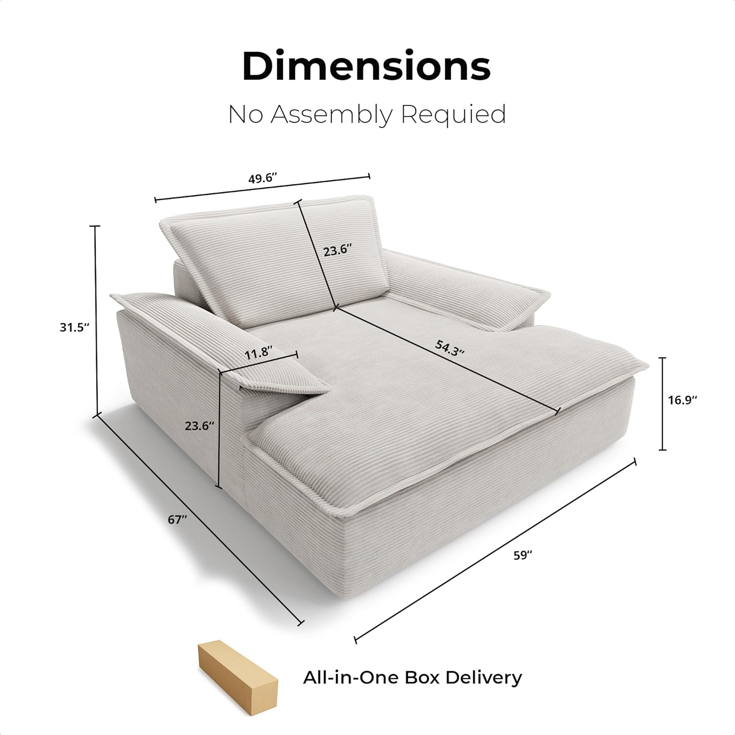 Likimio USAGZ11N1067999 Chaises-Settees - View #2