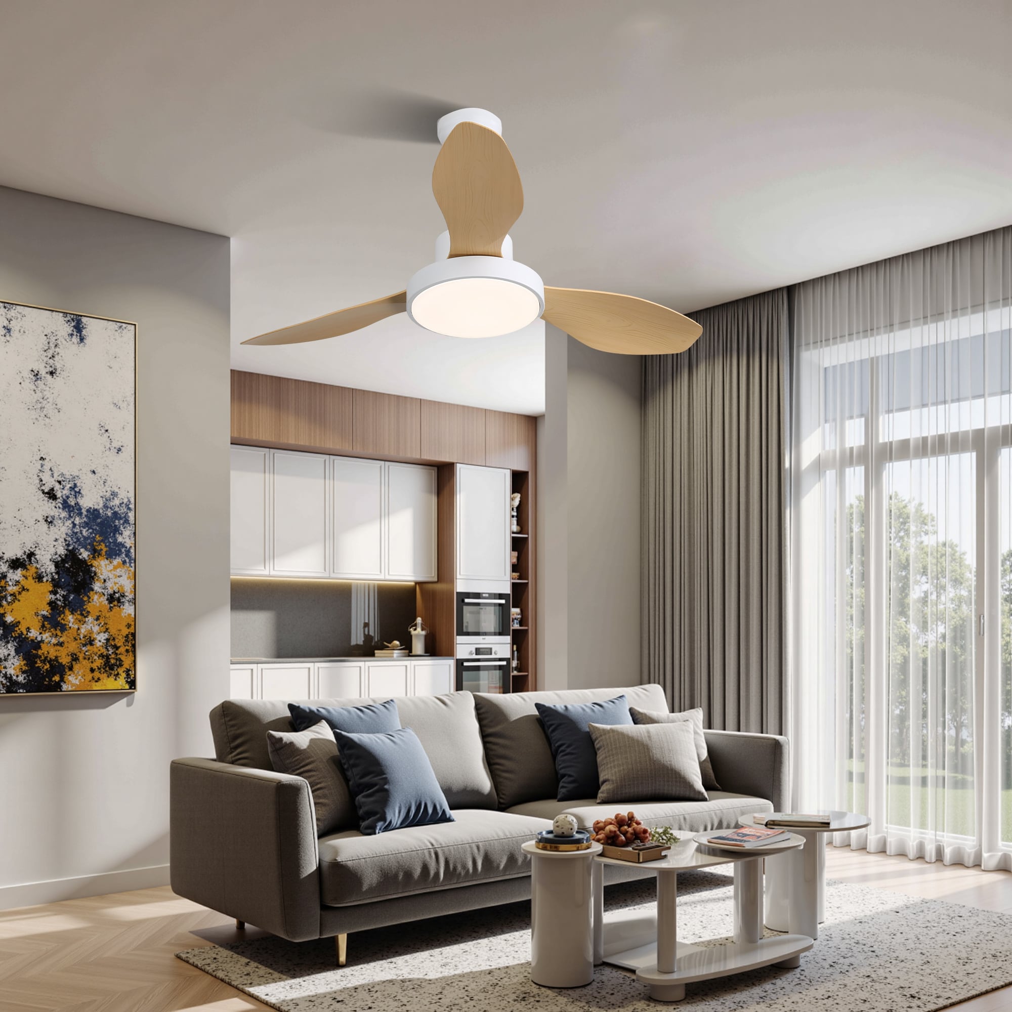Sunrinx MG12-CF-12 Ceiling-Fans - View #4