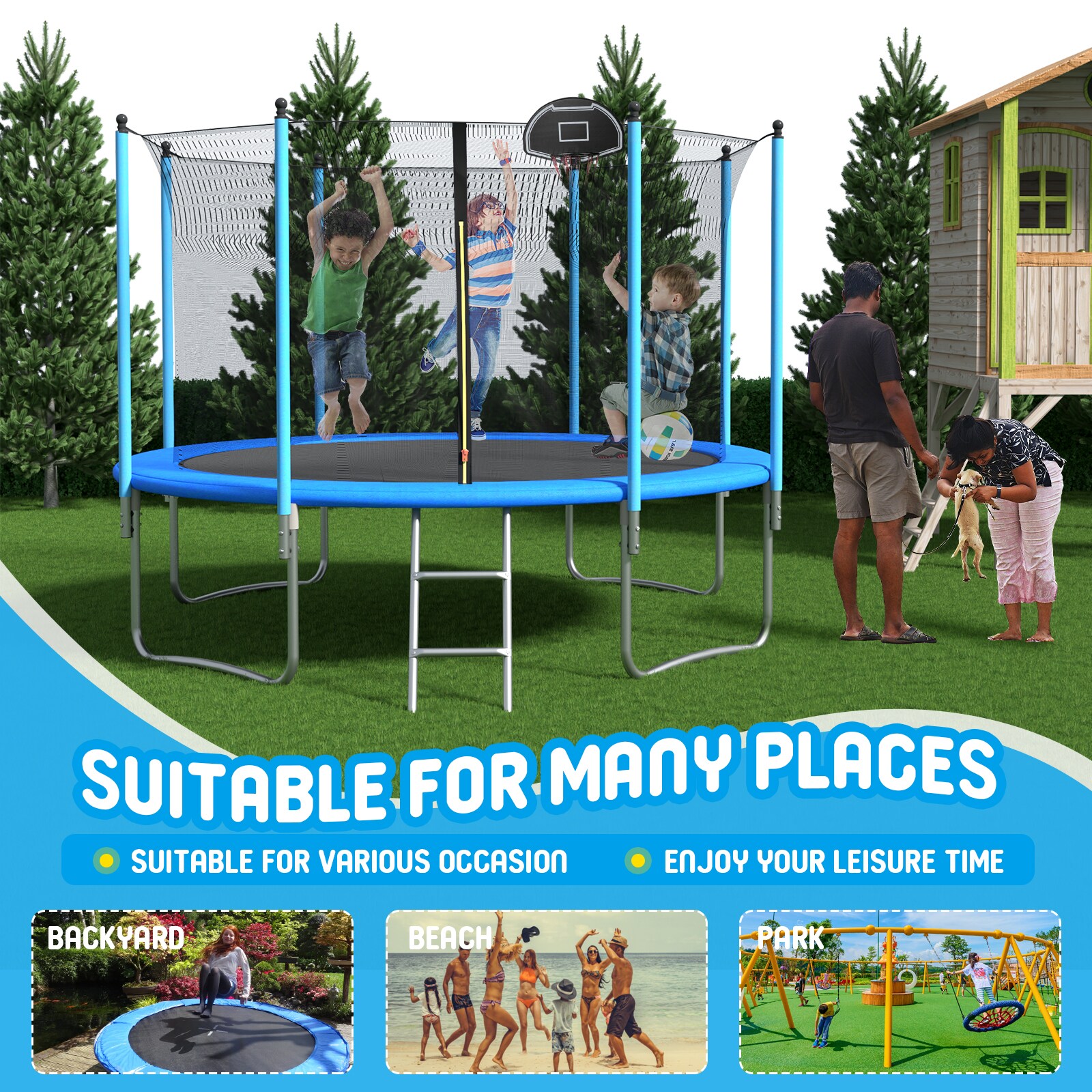 Runesay AB08 trampolines - View #3