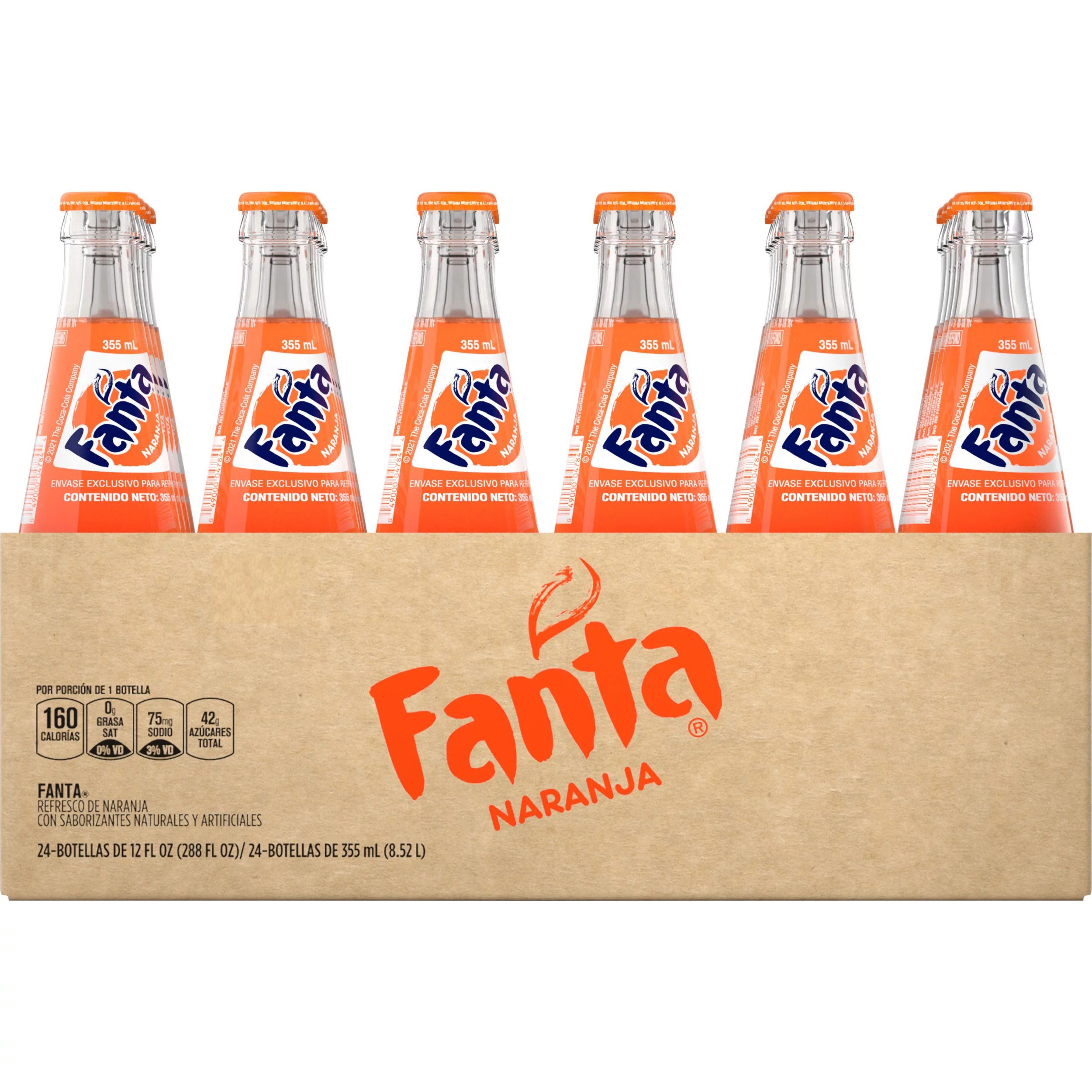 Fanta Orange Mexican Refresco 355ml